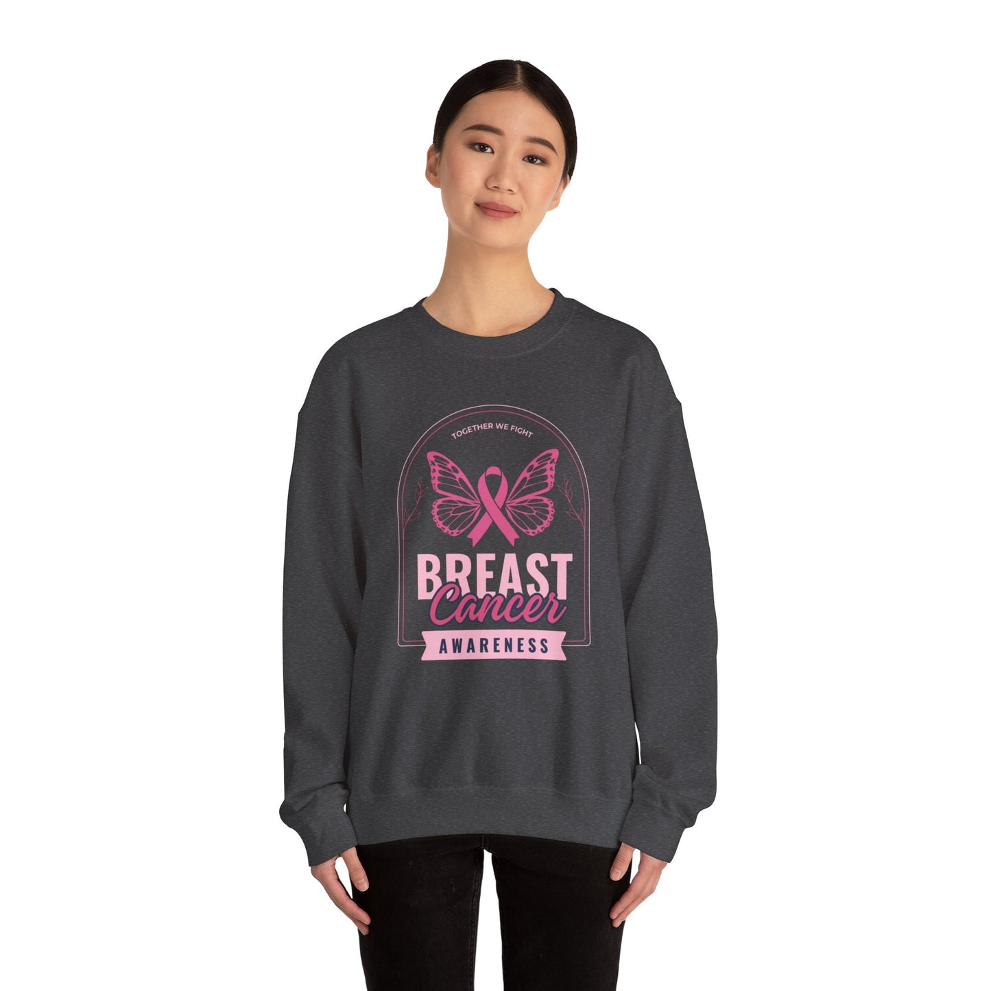 Breast Cancer Awareness Unisex Heavy Blend™ Crewneck Sweatshirt