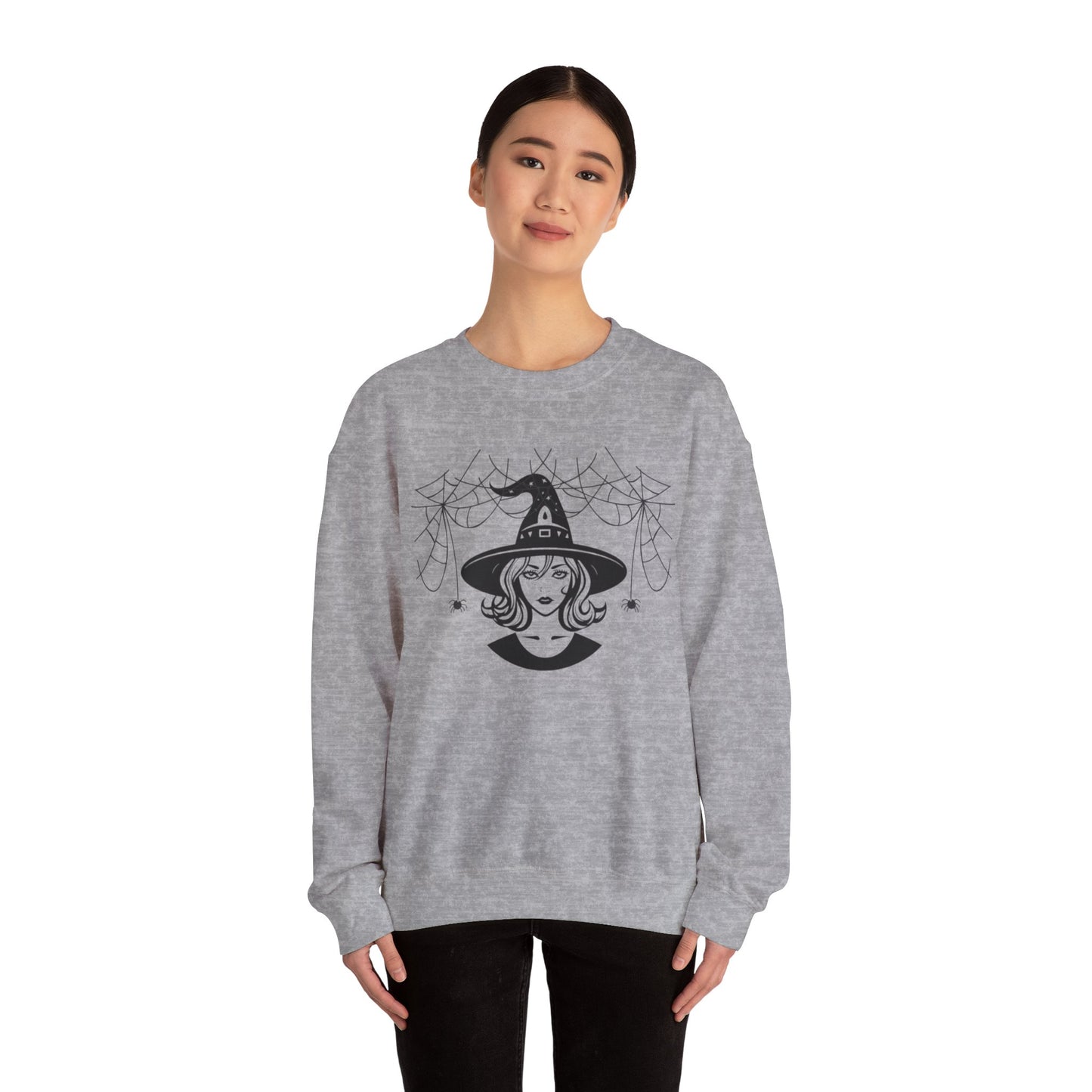 Witch Halloween Unisex Heavy Blend™ Crewneck Sweatshirt