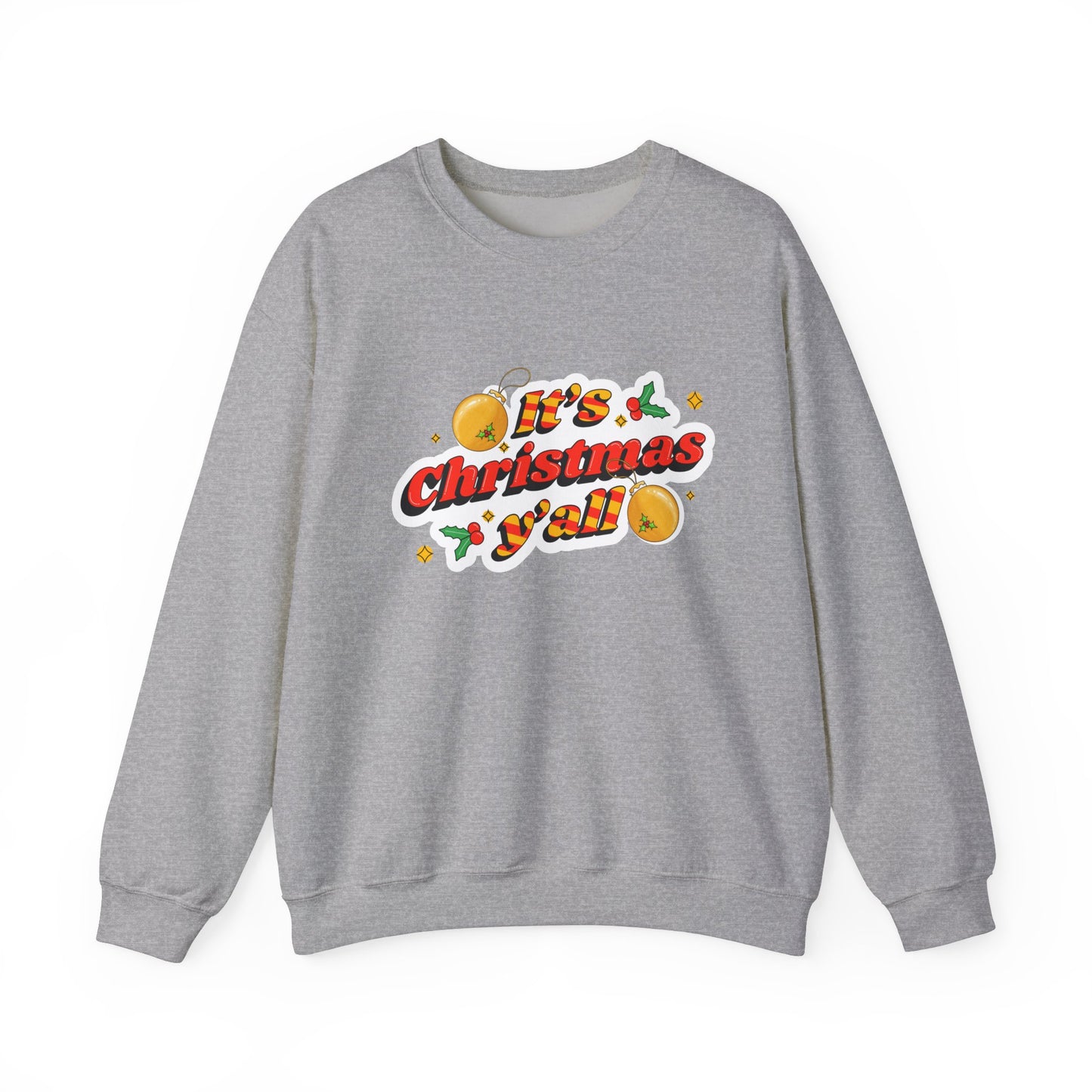 Christmas Ya’ll Unisex Heavy Blend™ Crewneck Sweatshirt