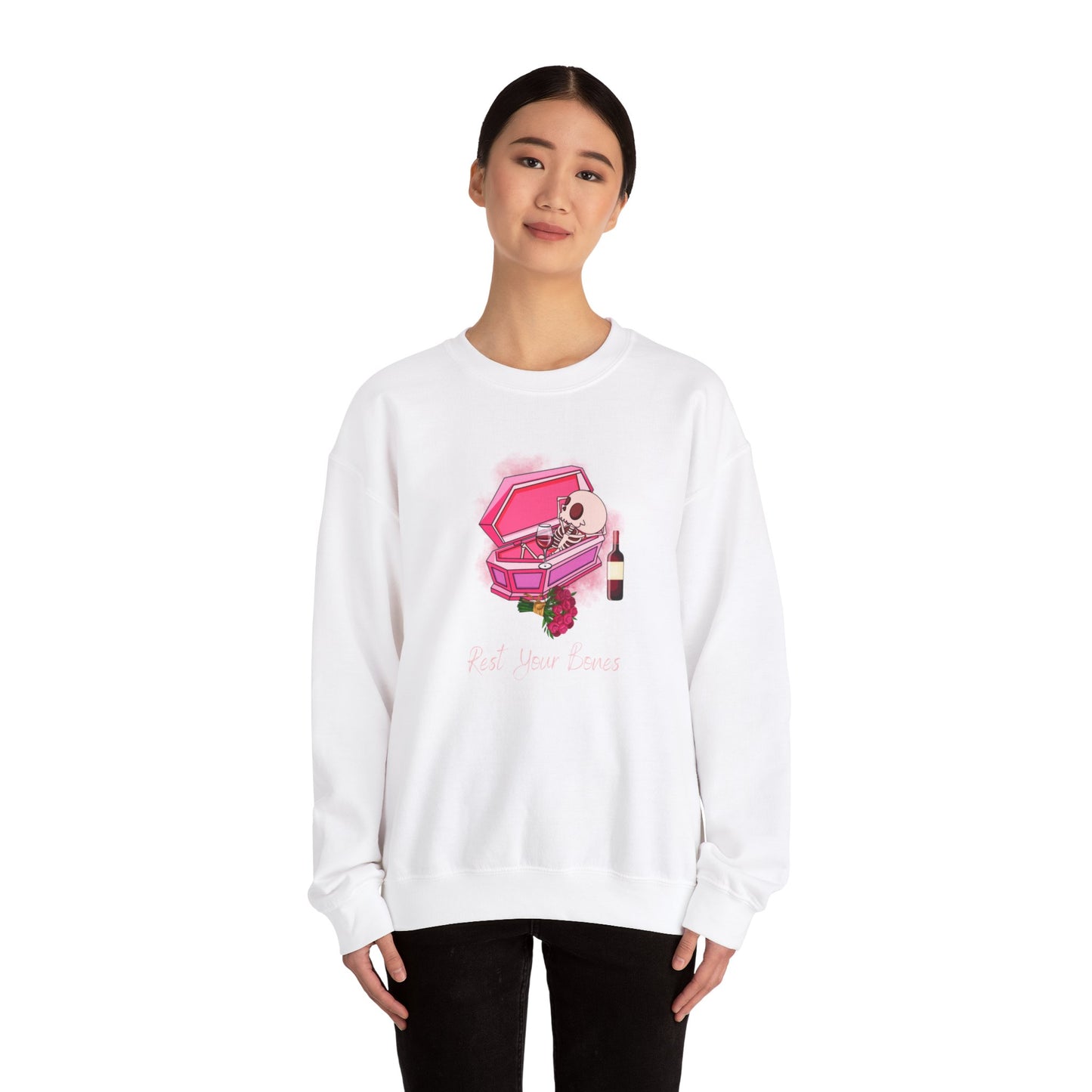 Rest Your Bones Unisex Heavy Blend™ Crewneck Sweatshirt