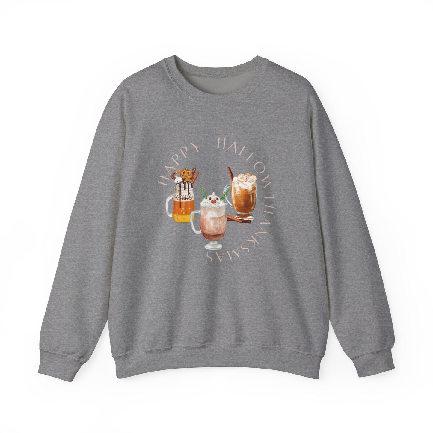 Hallothanksmas Cafe Unisex Heavy Blend™ Crewneck Sweatshirt