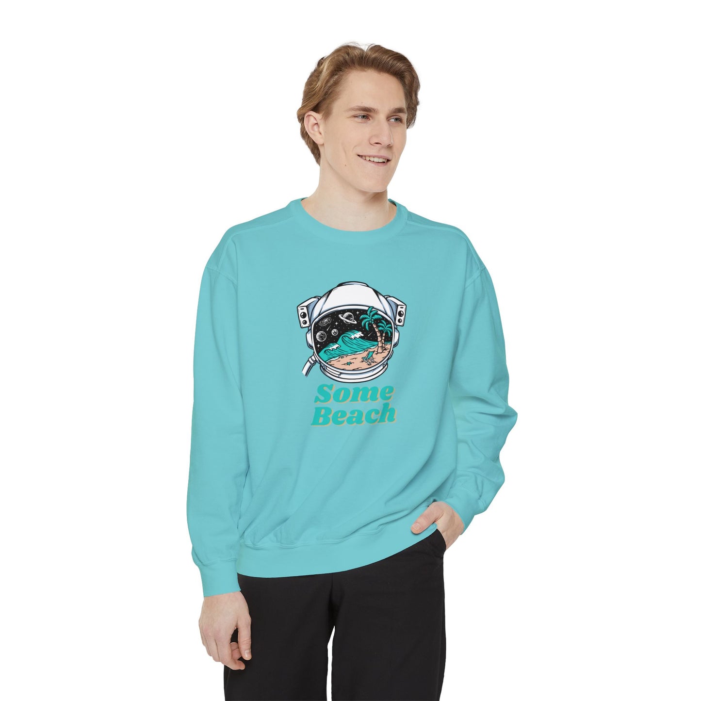 Some Beach Unisex Garment-Dyed Sweatshirt