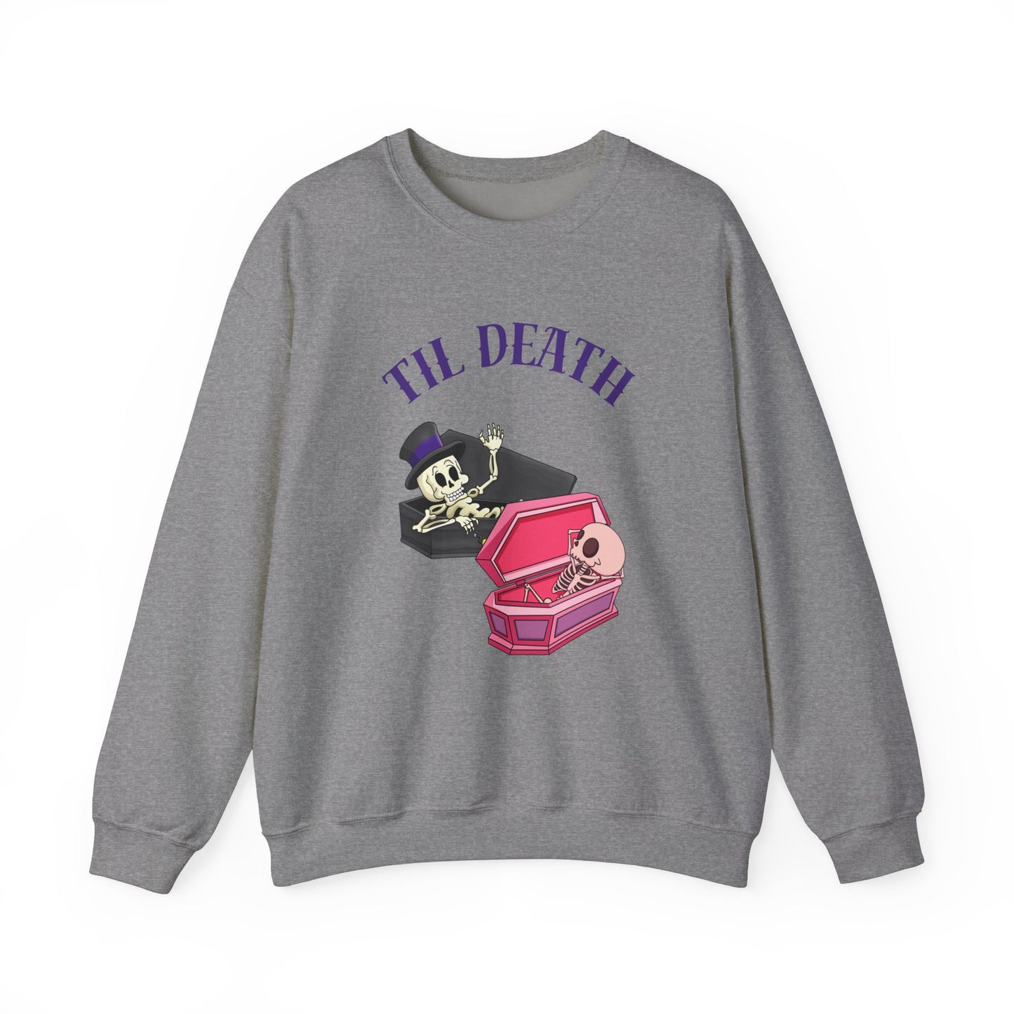 Til Death Unisex Heavy Blend™ Crewneck Sweatshirt