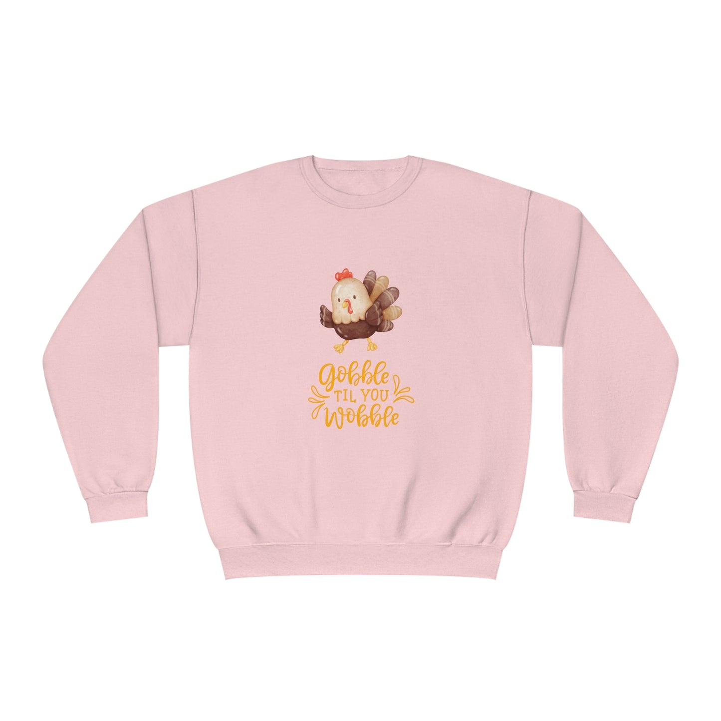 Watercolor Gobble Unisex NuBlend® Crewneck Sweatshirt