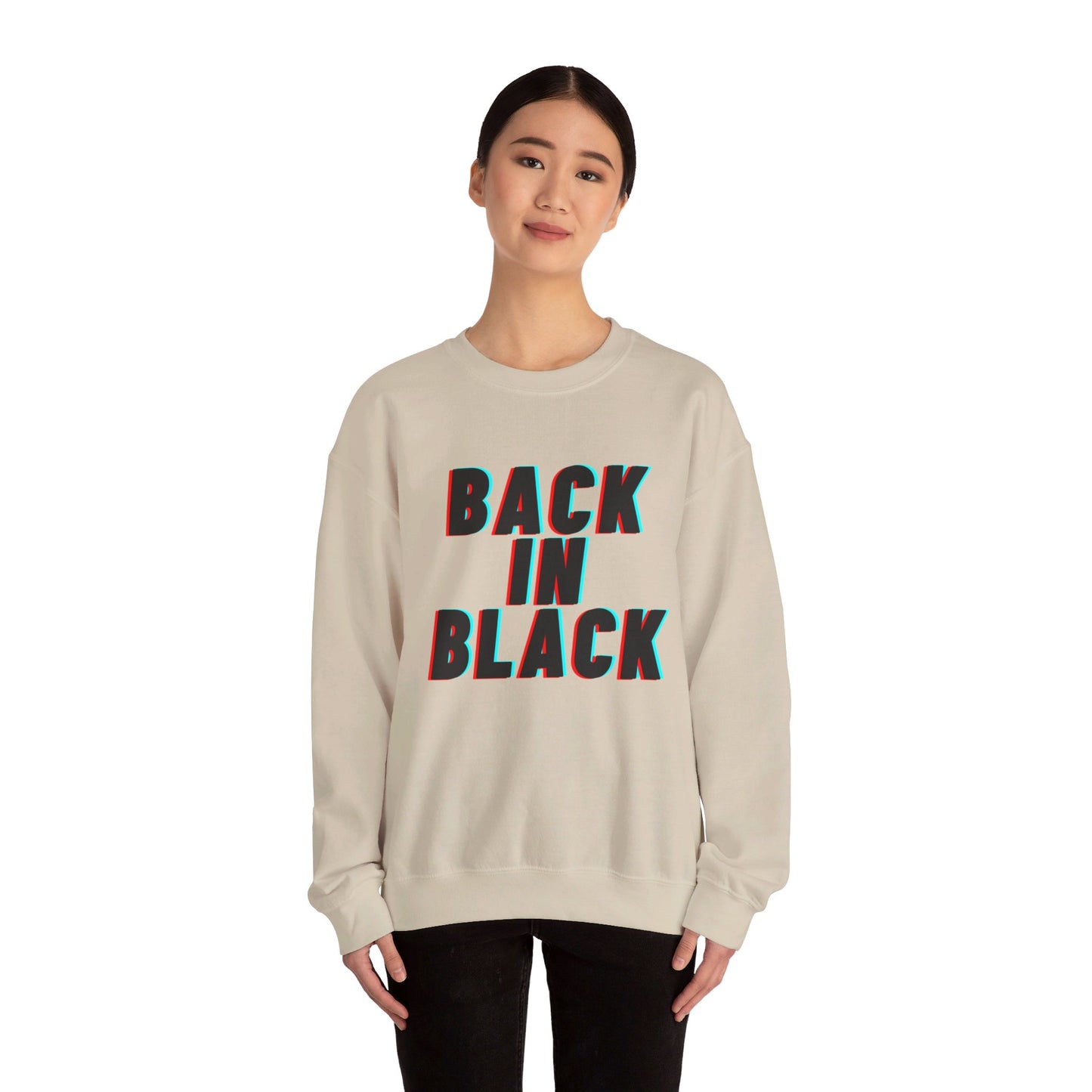 Back in Black Unisex Heavy Blend™ Crewneck Sweatshirt