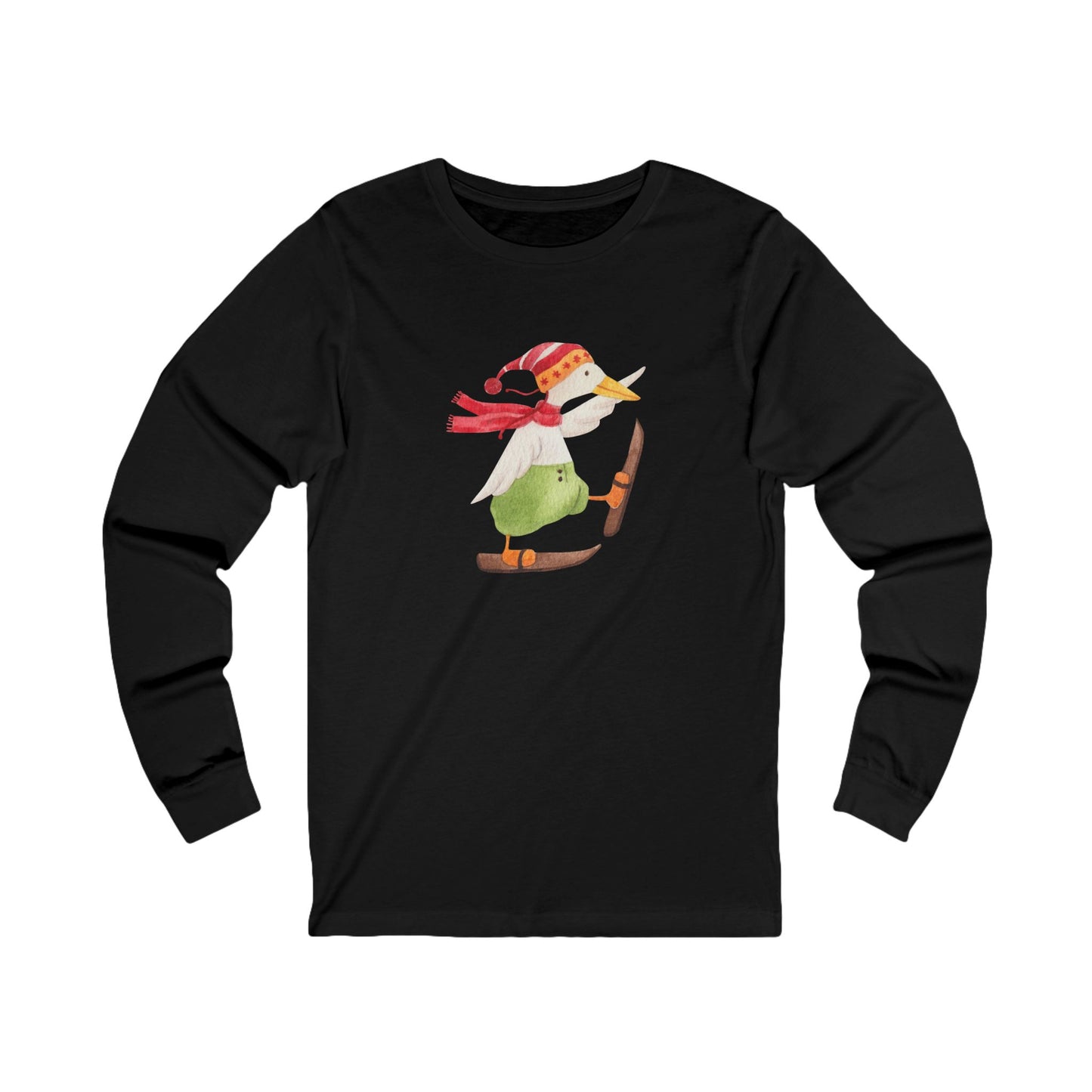 Duck Ski Unisex Jersey Long Sleeve Tee