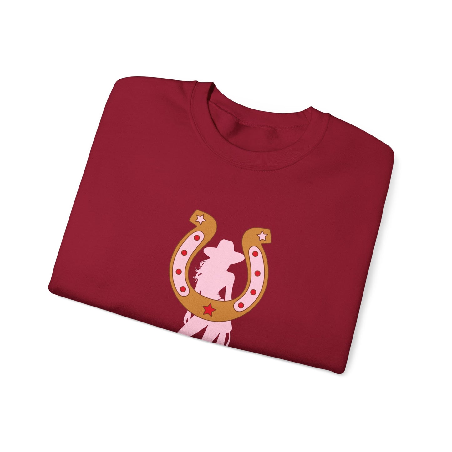 Lucky Cowgirl Unisex Heavy Blend™ Crewneck Sweatshirt