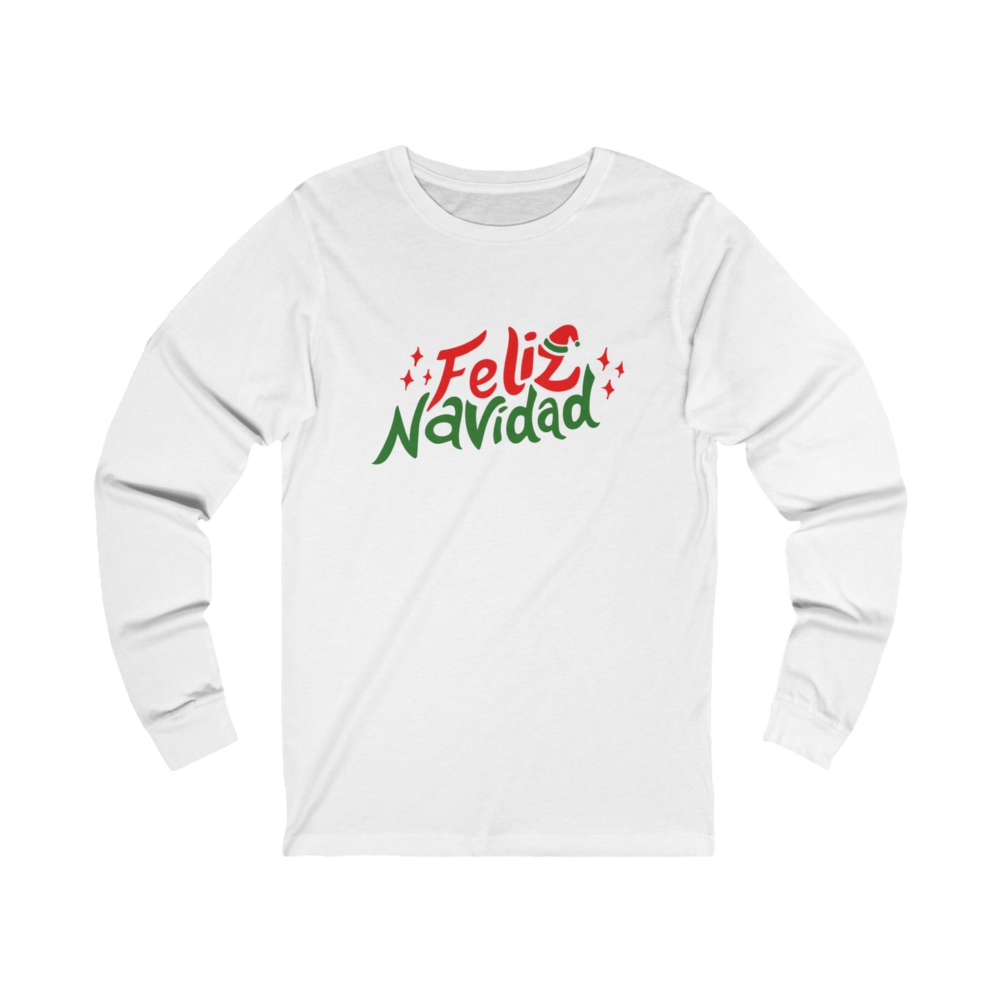 Feliz Navidad Unisex Jersey Long Sleeve Tee