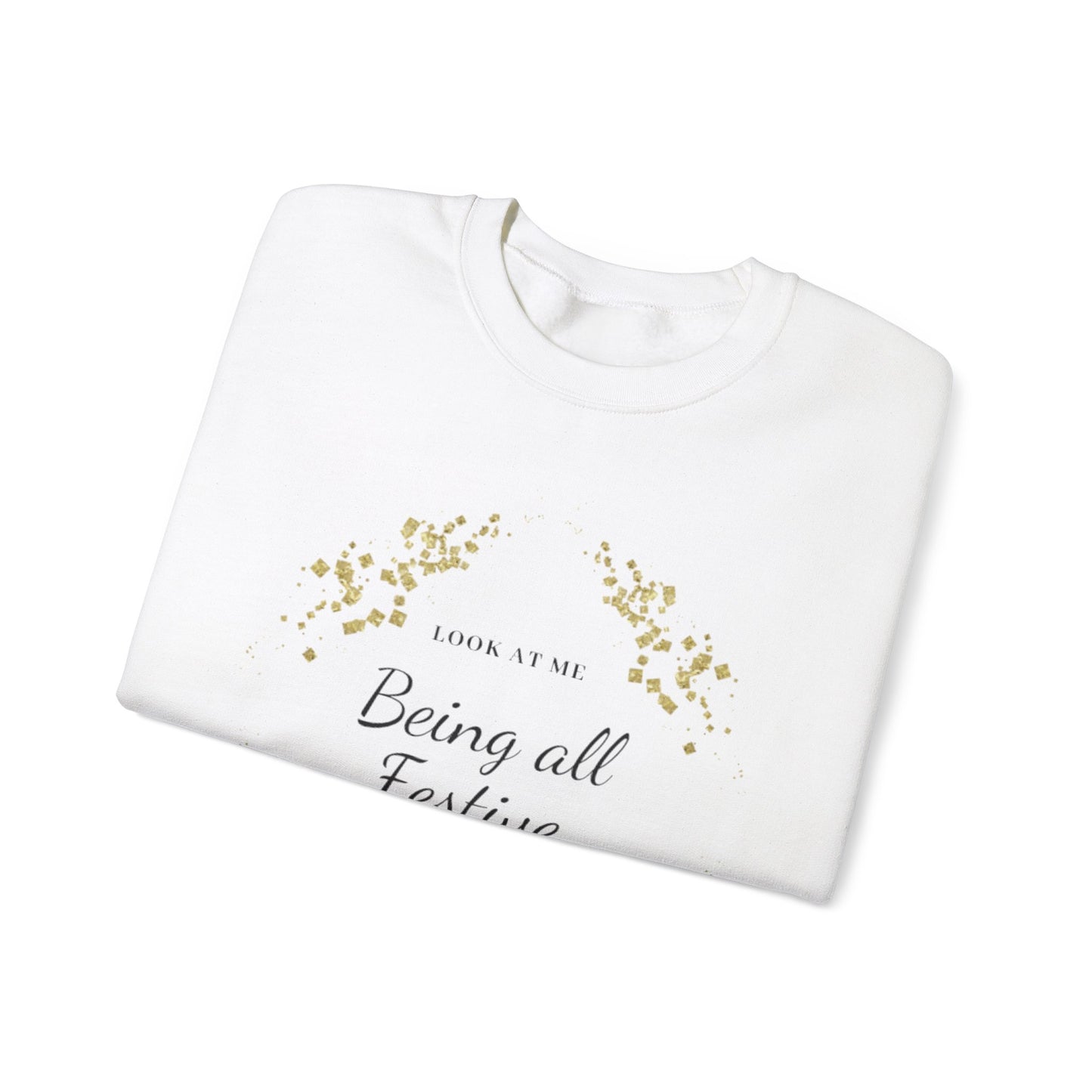 Festive and Shit Unisex Heavy Blend™ Crewneck Sweatshirt