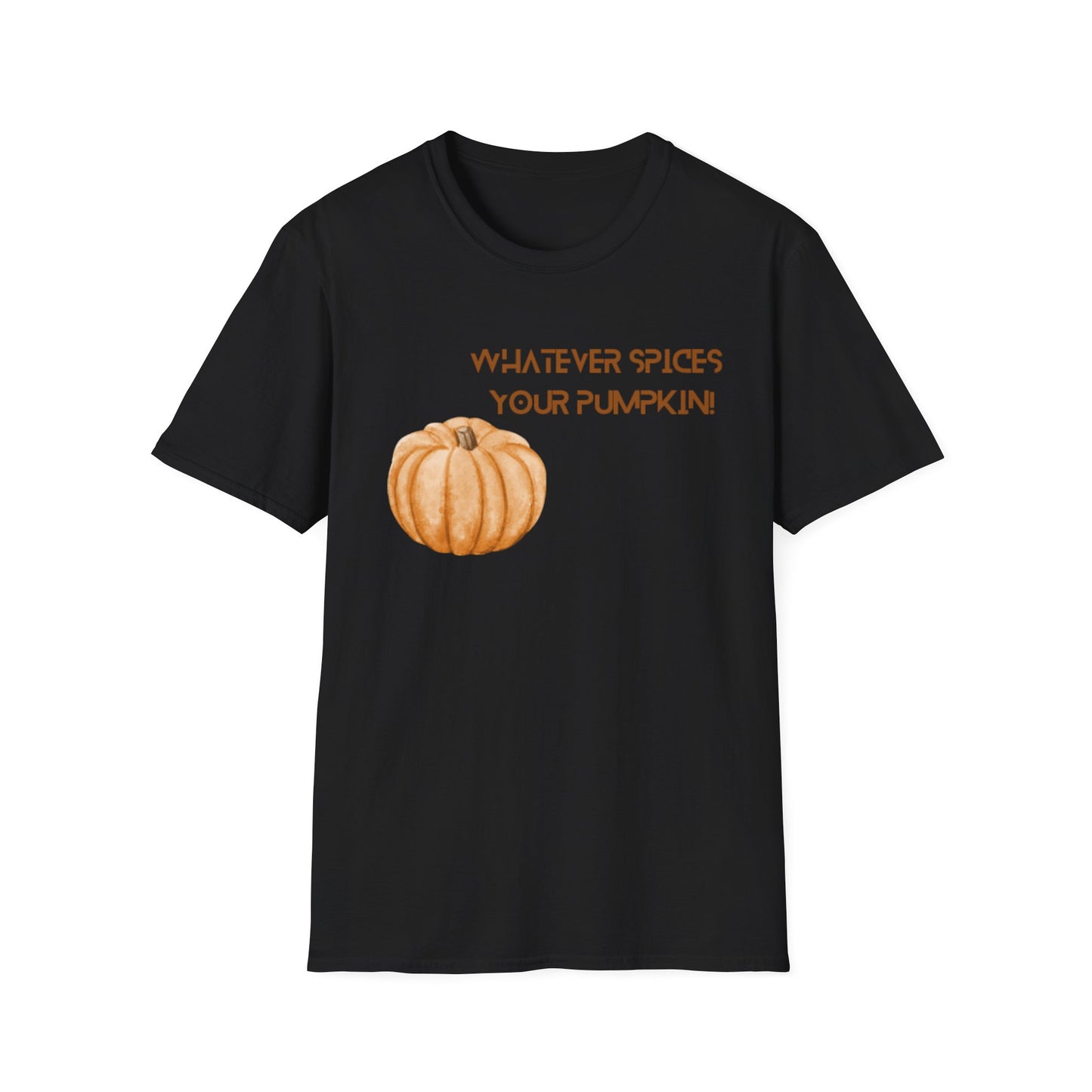 Whatever Spices Your Pumpkin Fall Thanksgiving Unisex Softstyle T-Shirt