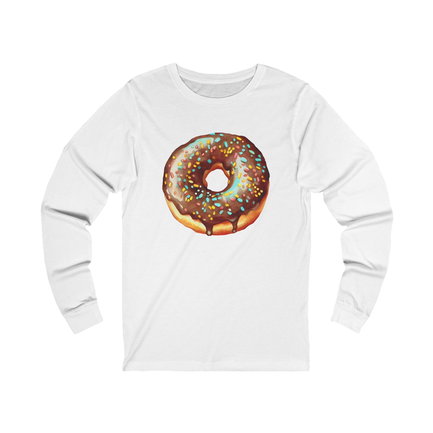 Donut Unisex Jersey Long Sleeve Tee