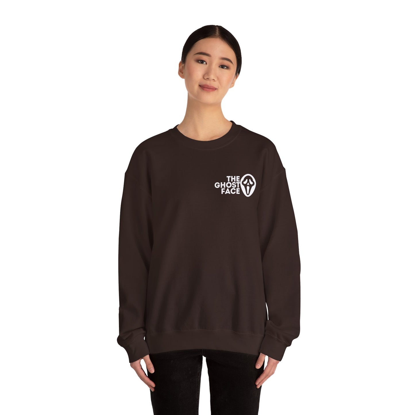 Ghost Face Unisex Heavy Blend™ Crewneck Sweatshirt