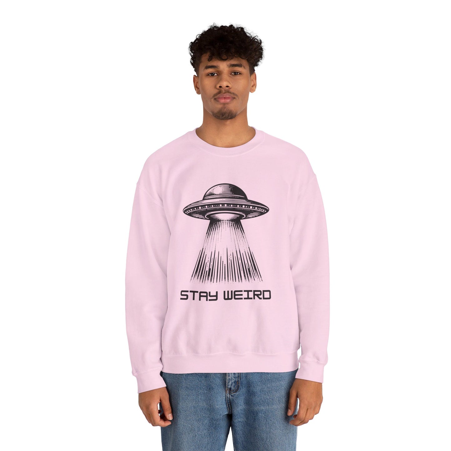 Stay Weird Unisex Heavy Blend™ Crewneck Sweatshirt