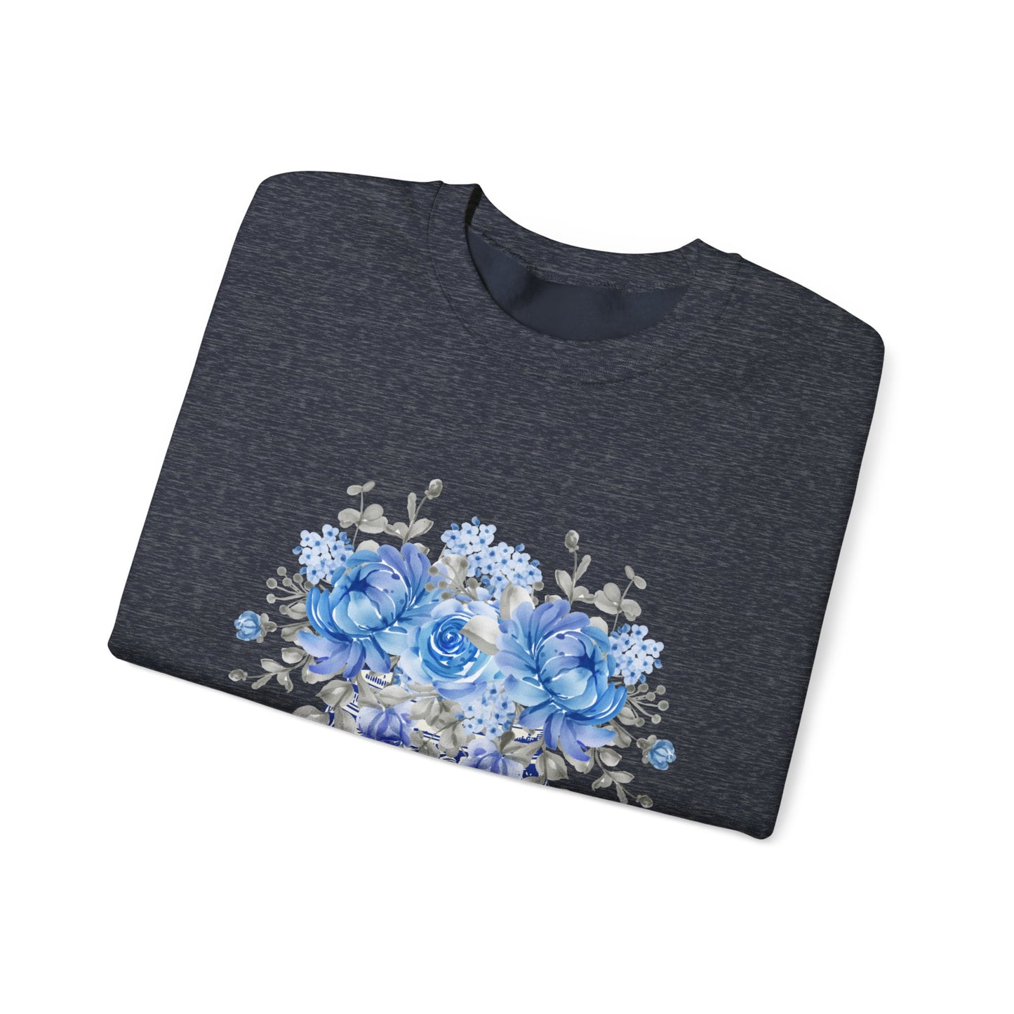 Delft Blue Unisex Heavy Blend™ Crewneck Sweatshirt