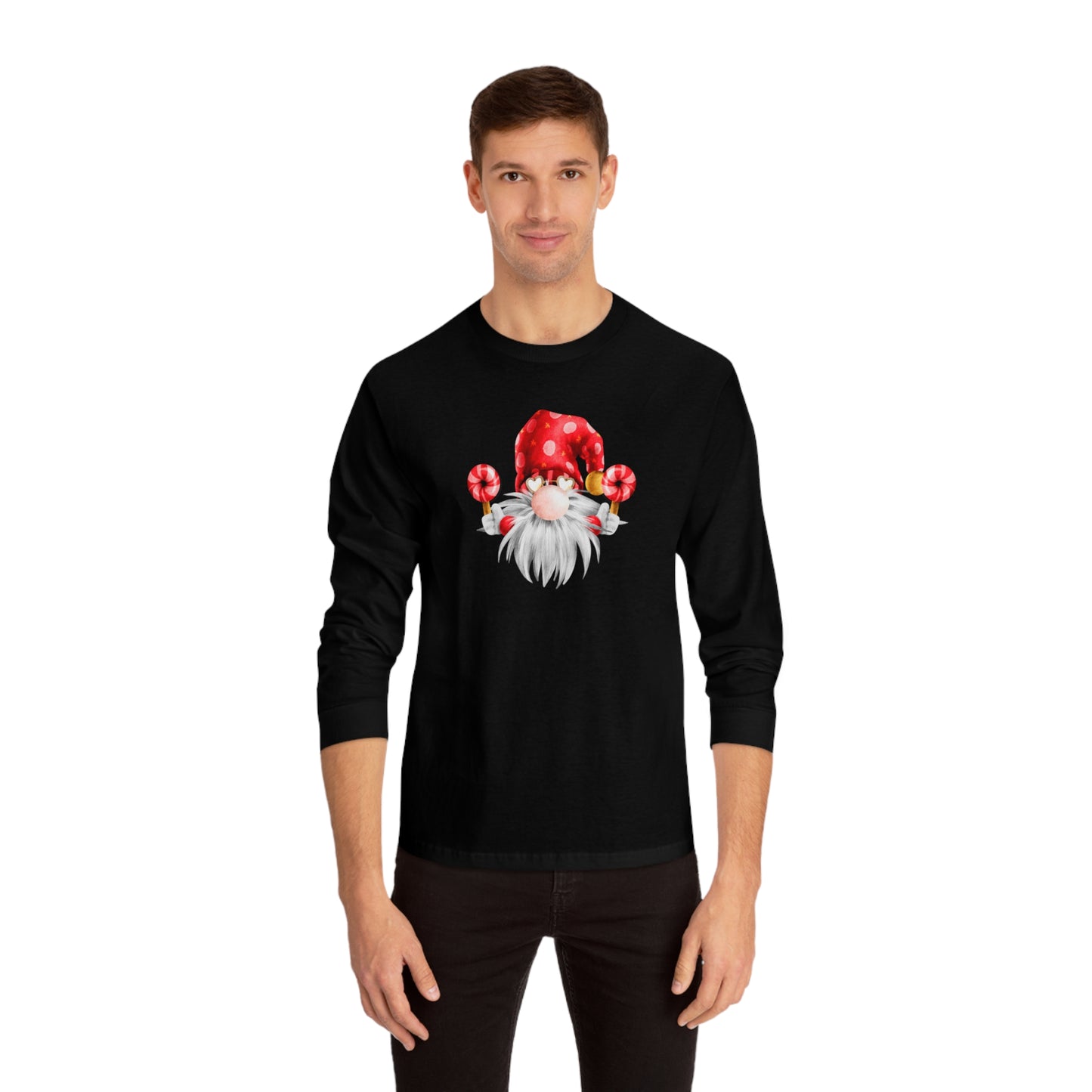 Peppermint Gnomie Unisex Classic Long Sleeve T-Shirt