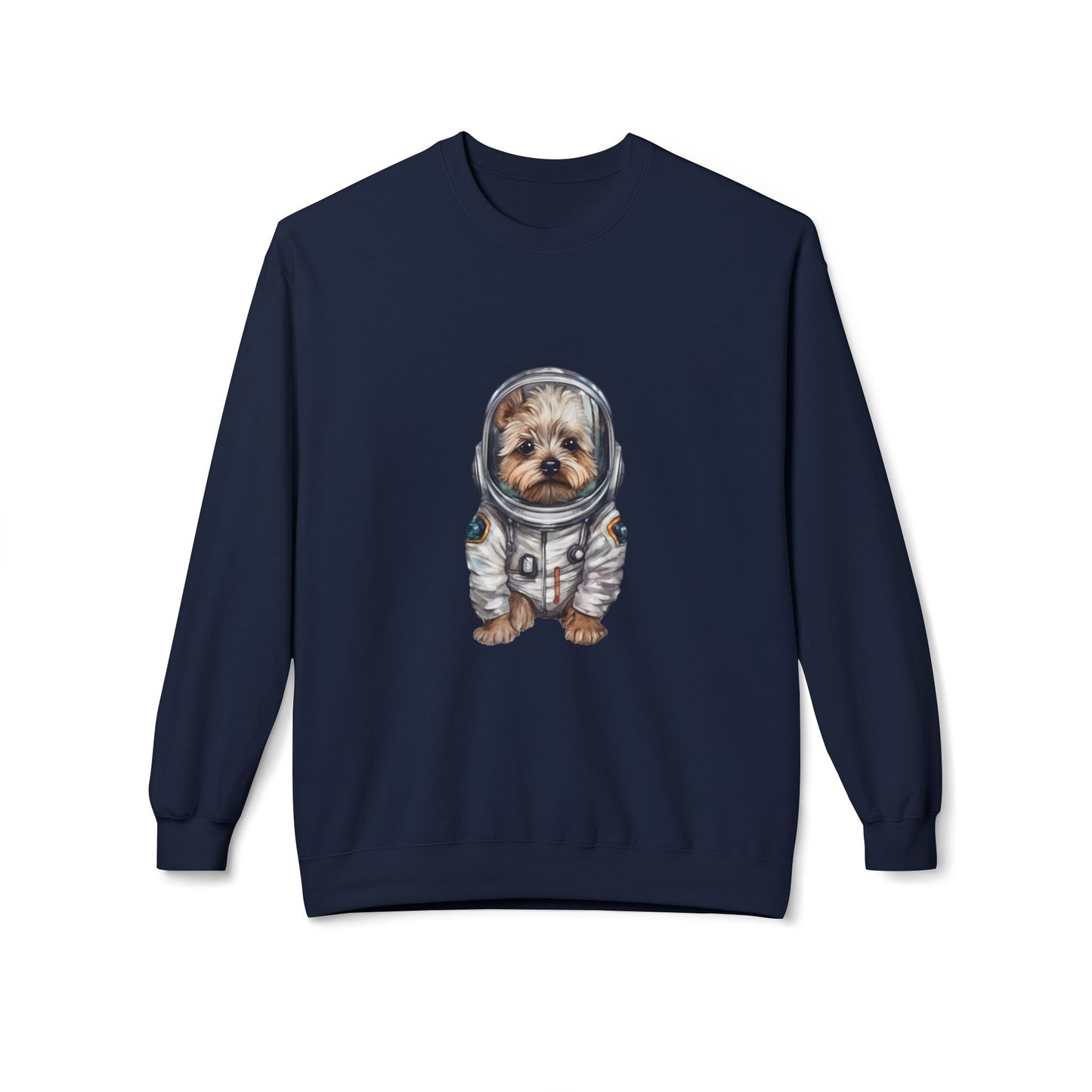 Yorky Space Unisex Midweight Softstyle Fleece Crewneck Sweatshirt