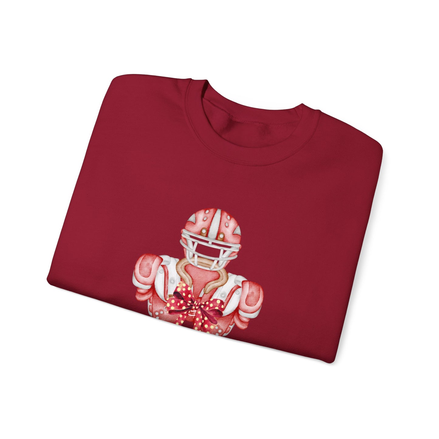 Red Bow Football Gear Unisex Heavy Blend™ Crewneck Sweatshirt