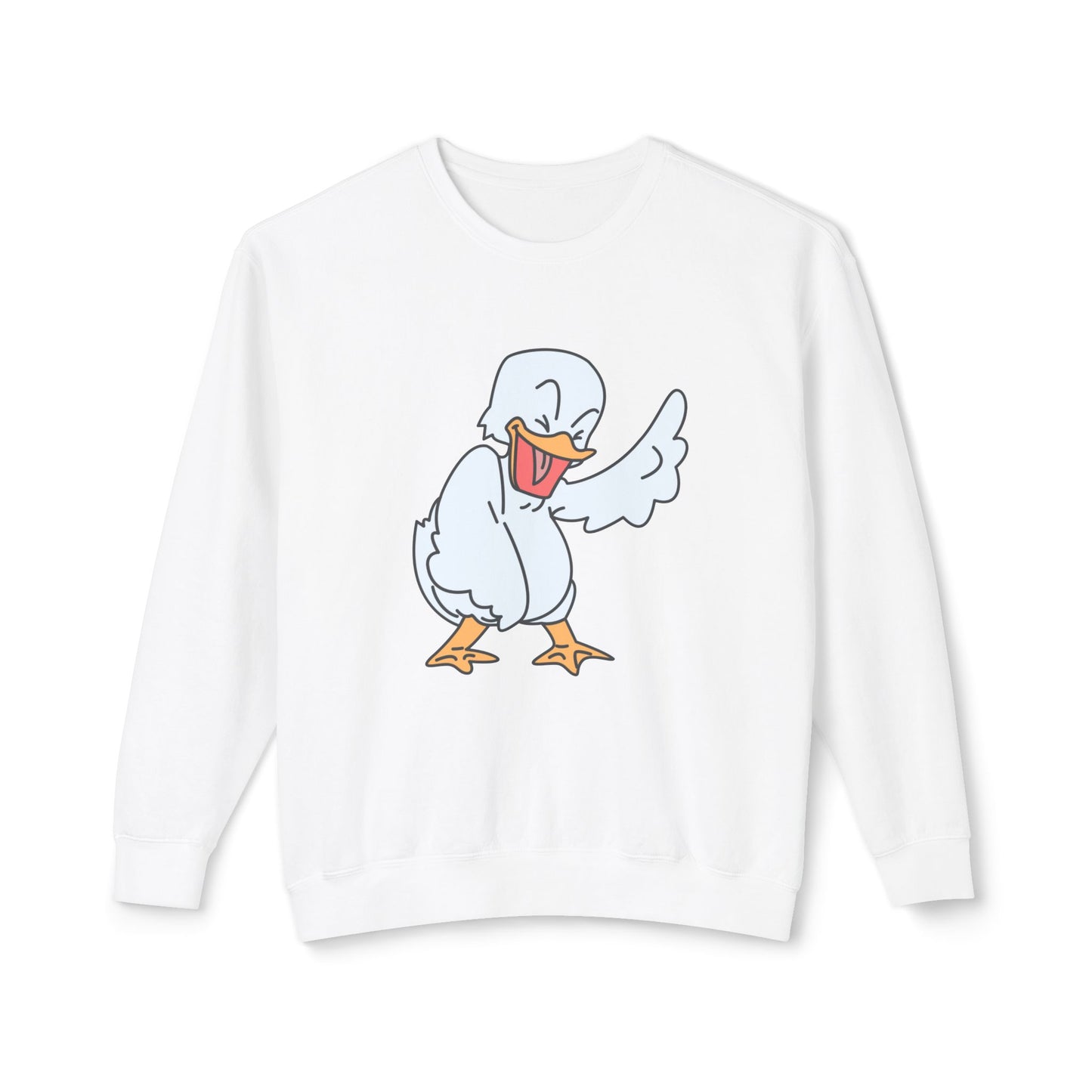 Quacked Up Unisex Lightweight Crewneck Sweatshirt