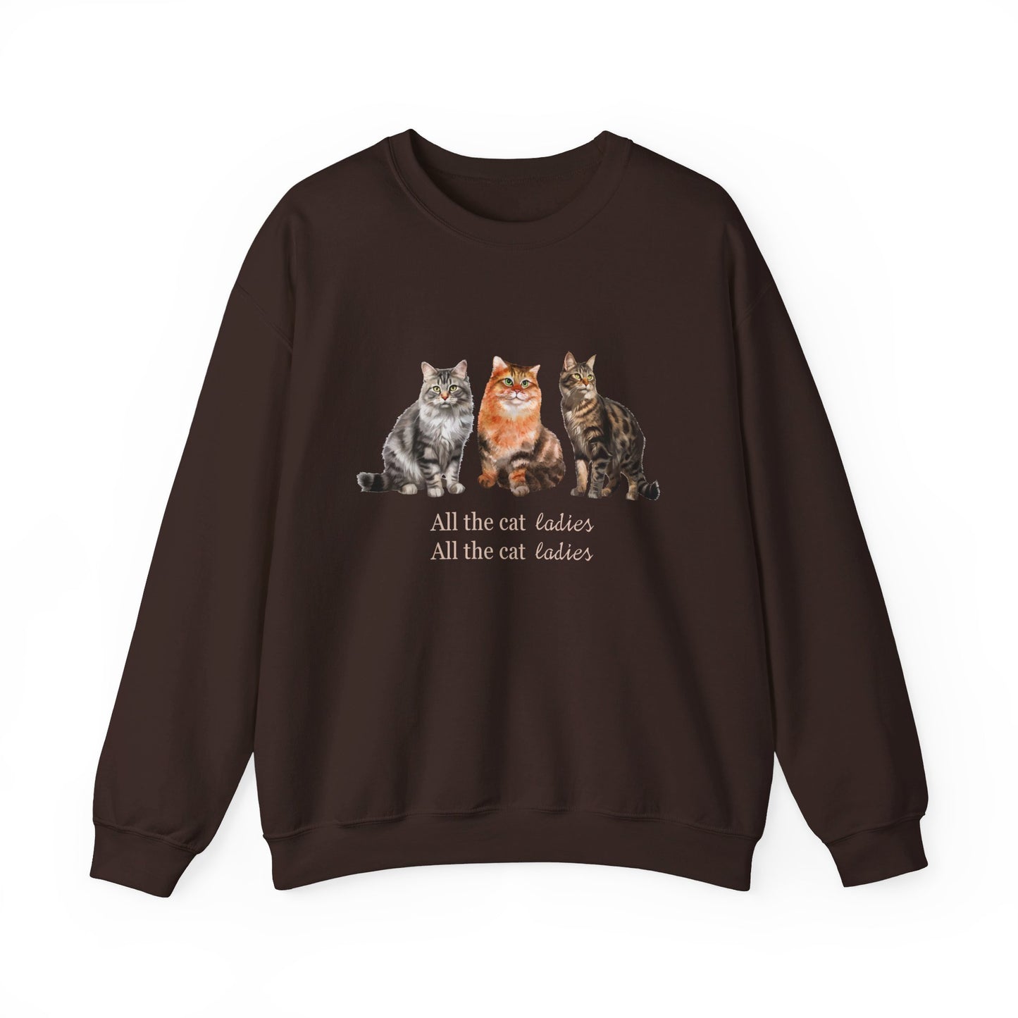 Cat Ladies Unisex Heavy Blend™ Crewneck Sweatshirt