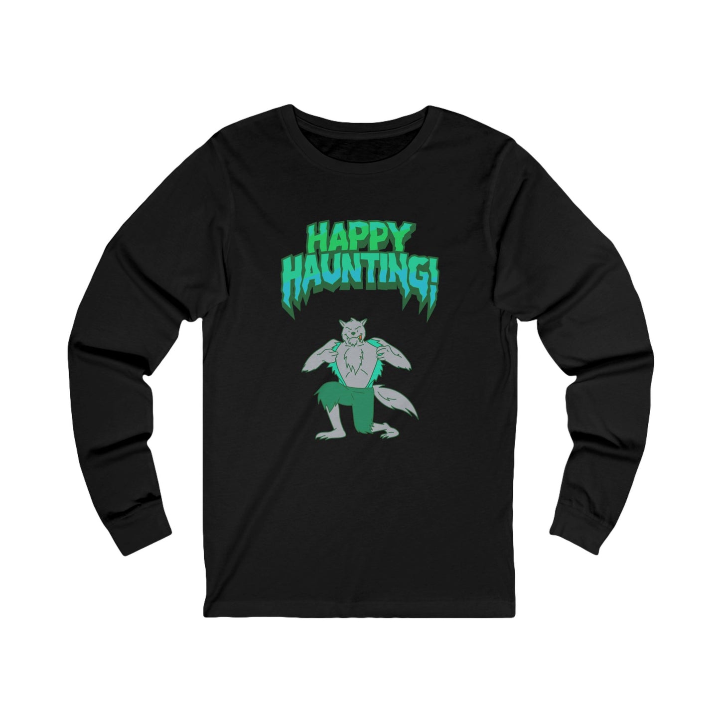 Haunting Werewolf Unisex Jersey Long Sleeve Tee