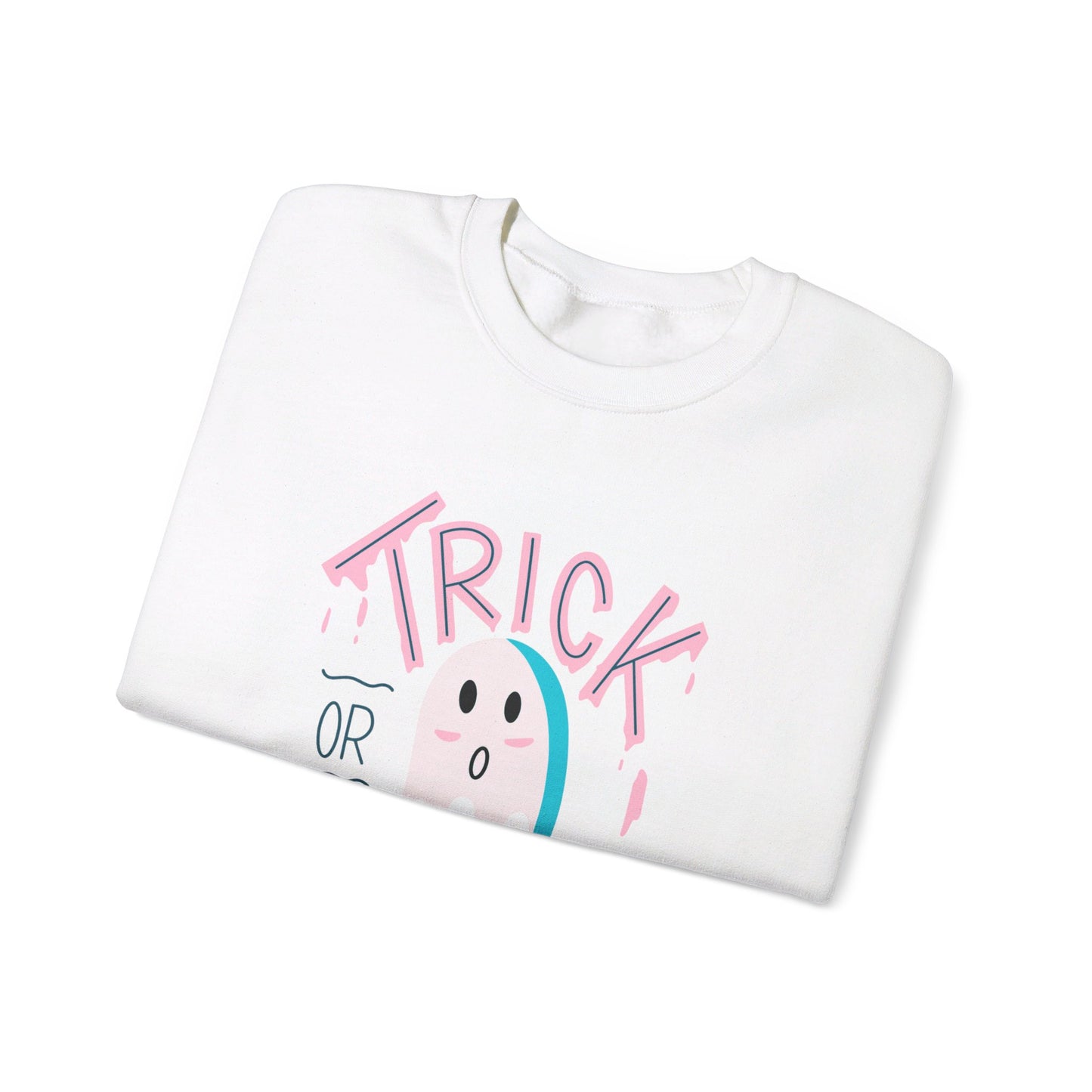 Pastel Trick or Treat Unisex Heavy Blend™ Crewneck Sweatshirt