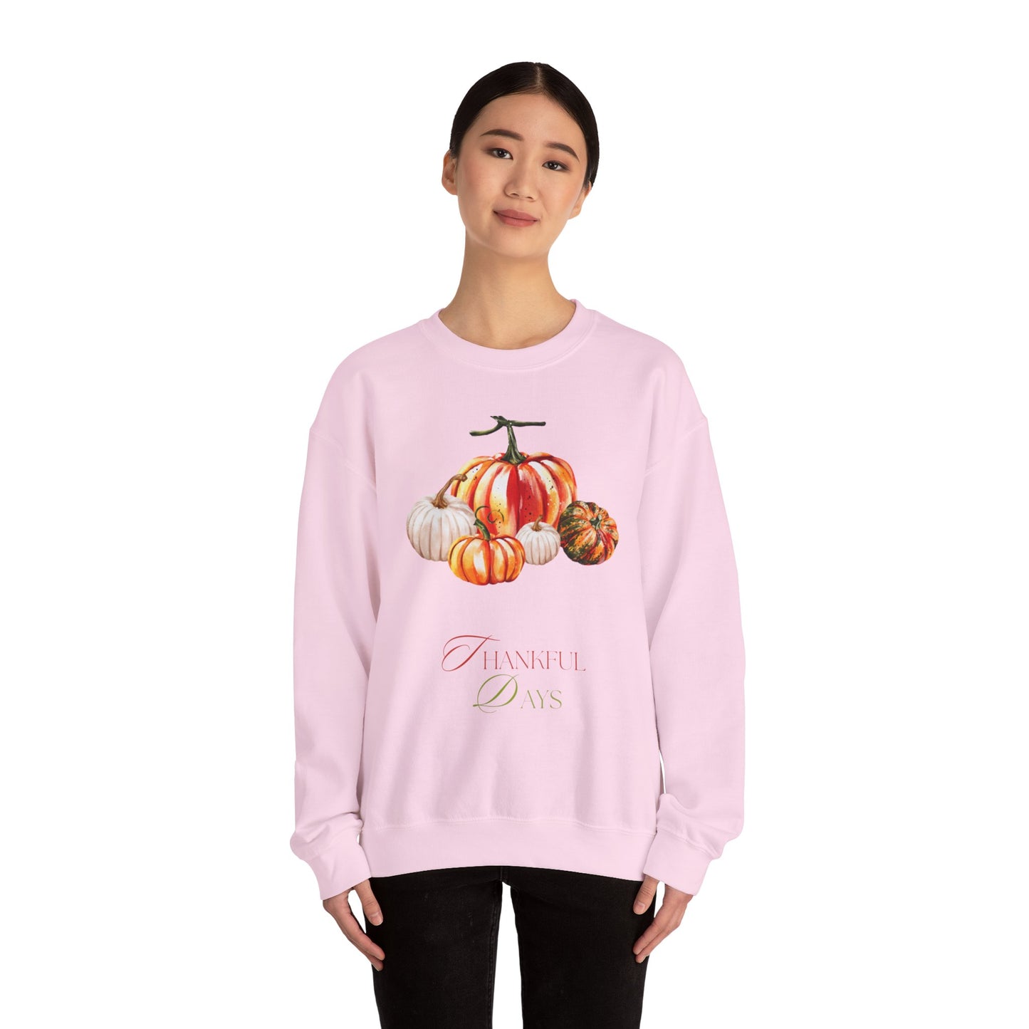 Thankful Days Unisex Heavy Blend™ Crewneck Sweatshirt