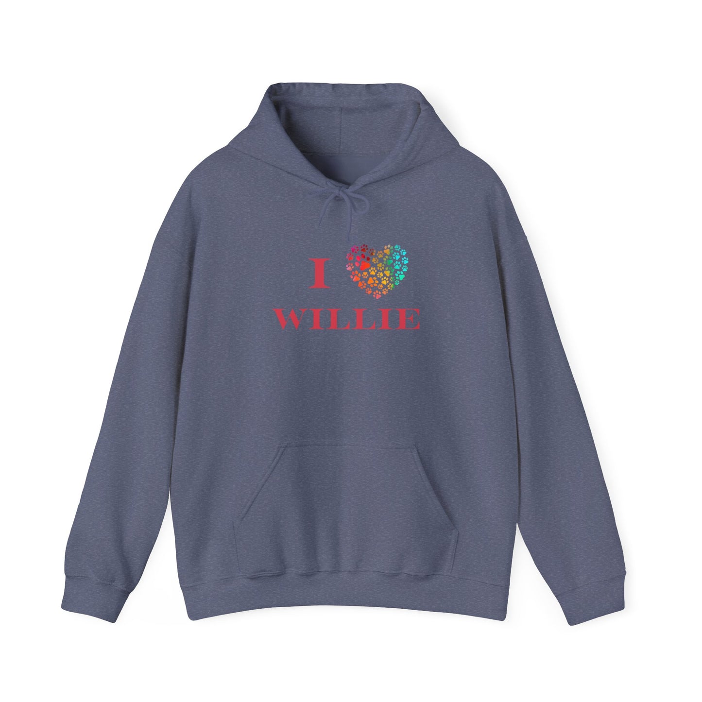 I Heart Willie Unisex Heavy Blend™ Hooded Sweatshirt