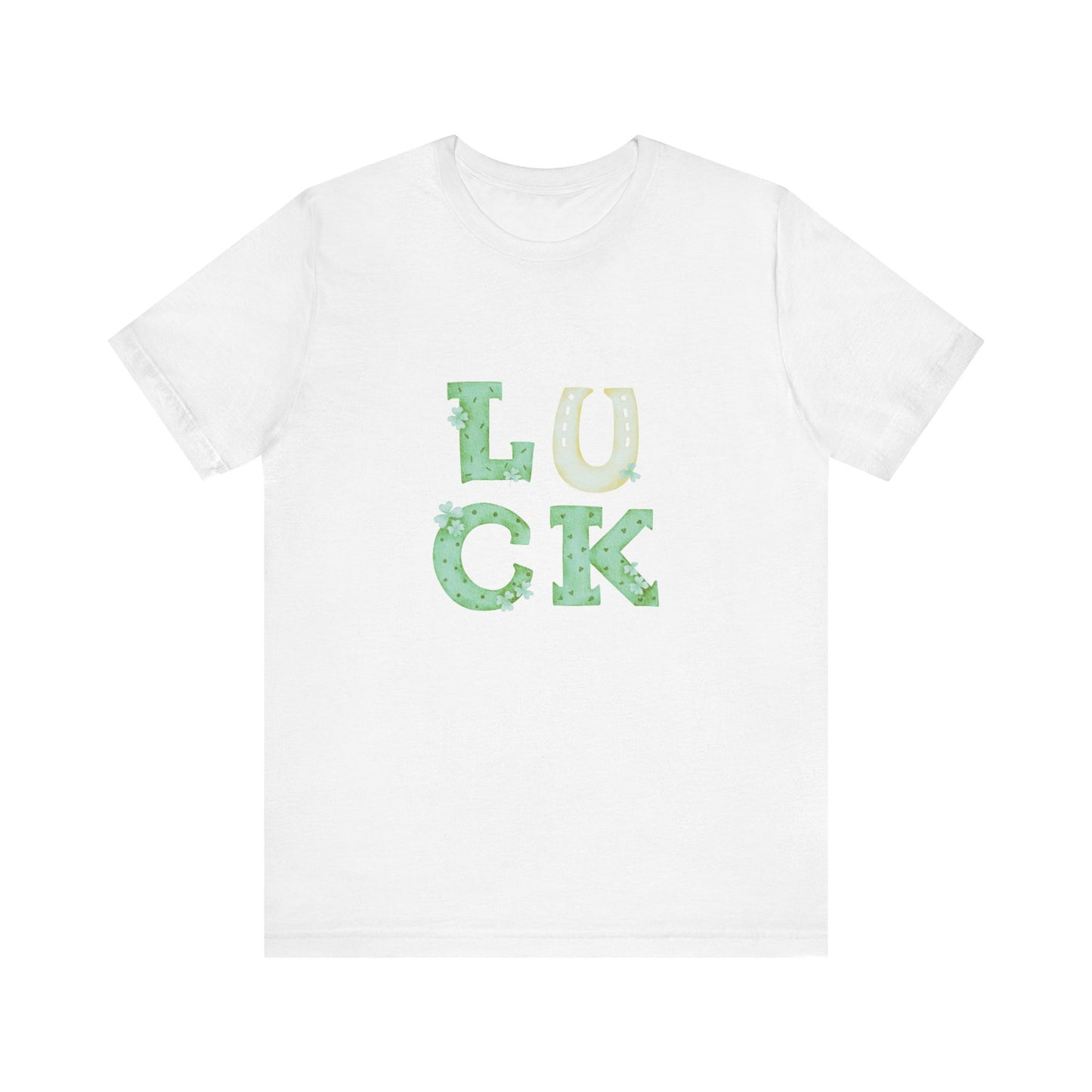 LUCK St Patrick’s Day Unisex Jersey Short Sleeve Tee