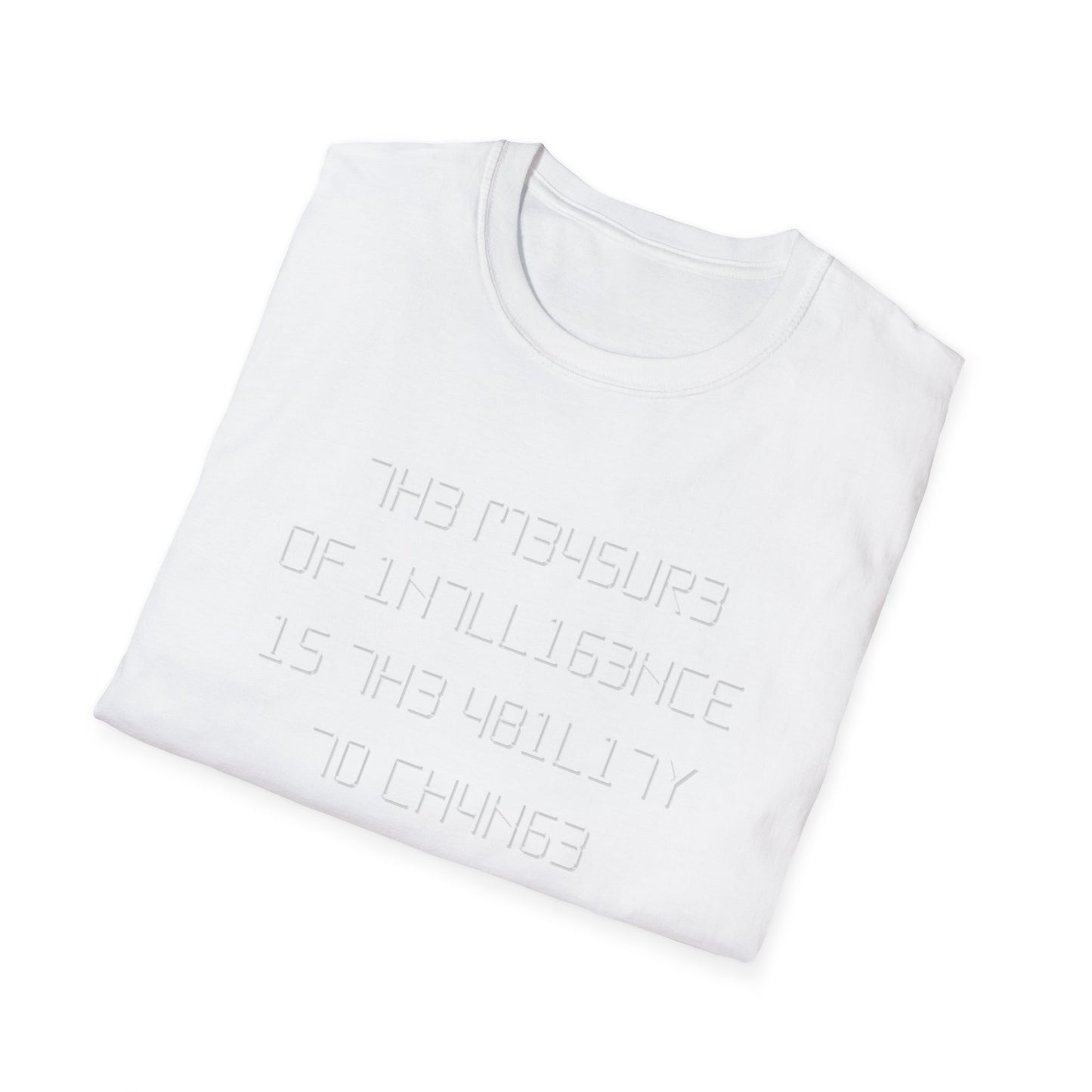 Intelligence Mental Health Unisex Softstyle T-Shirt