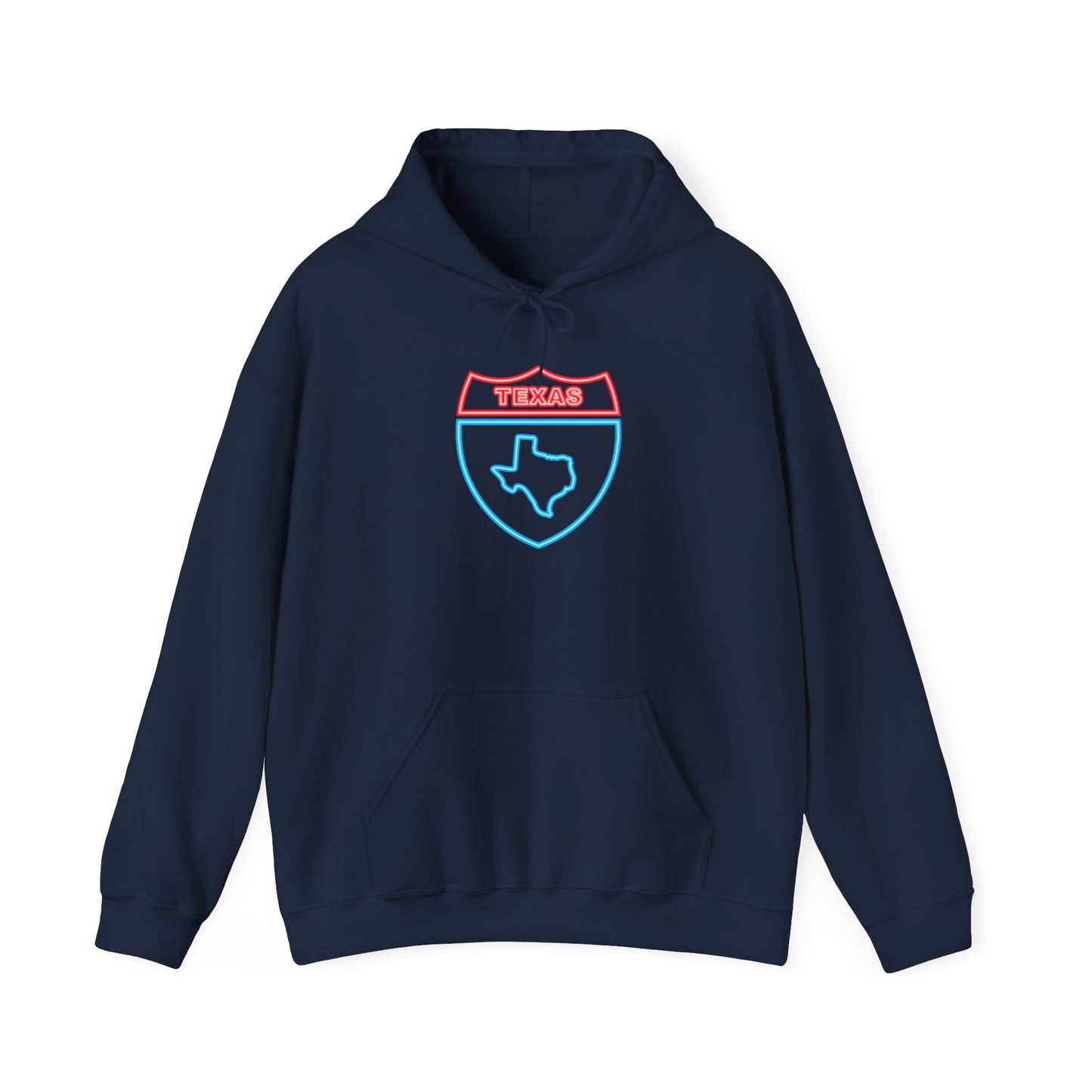 Texas Hwy Unisex Heavy Blend™ Hooded Sweatshirt