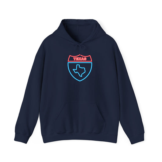 Texas Hwy Unisex Heavy Blend™ Hooded Sweatshirt