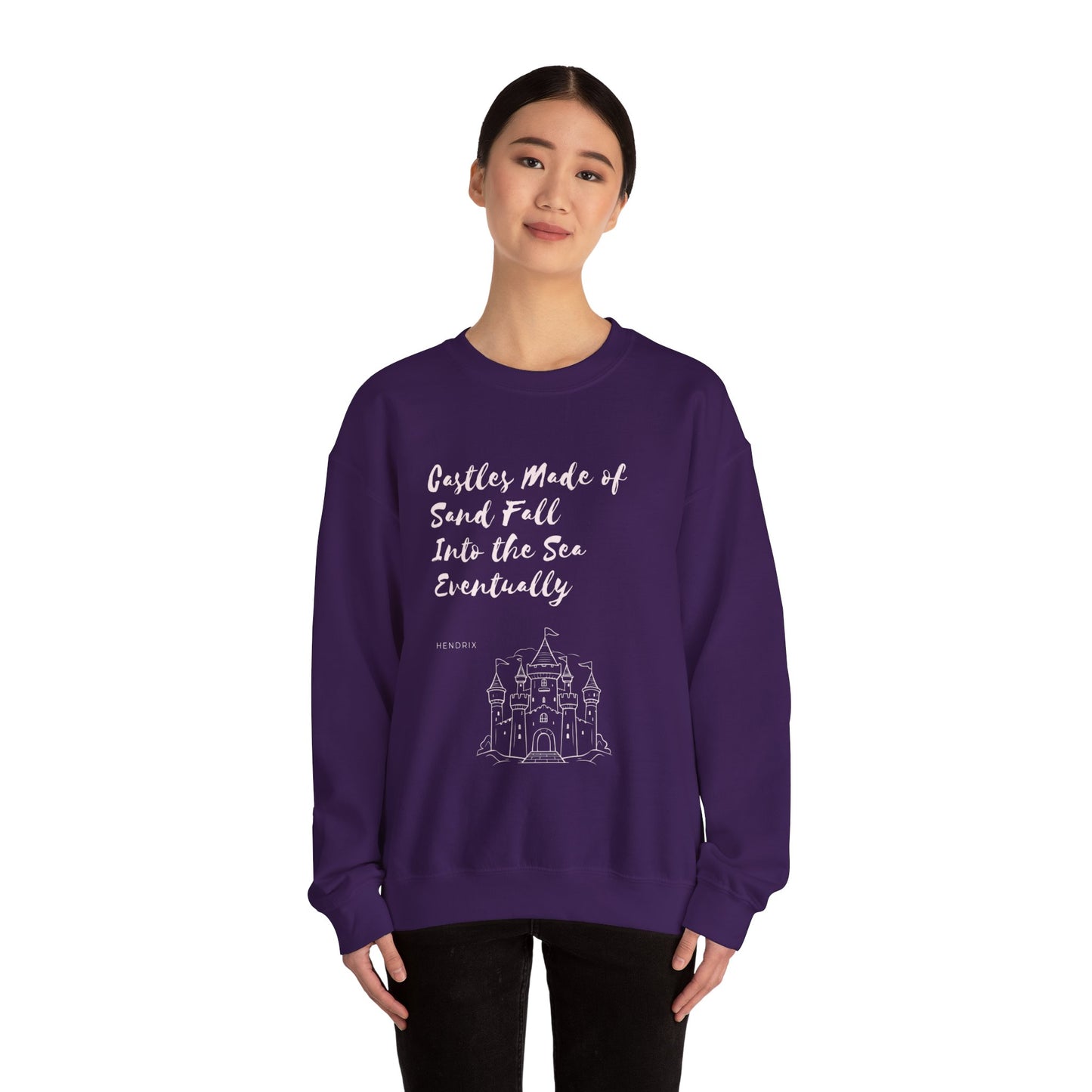 Castles Made of Sand Unisex Heavy Blend™ Crewneck Sweatshirt