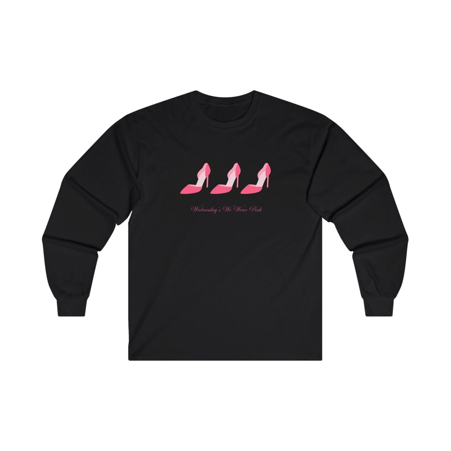 Wednesday Pink Unisex Ultra Cotton Long Sleeve Tee