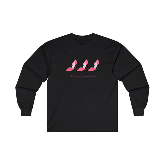 Wednesday Pink Unisex Ultra Cotton Long Sleeve Tee