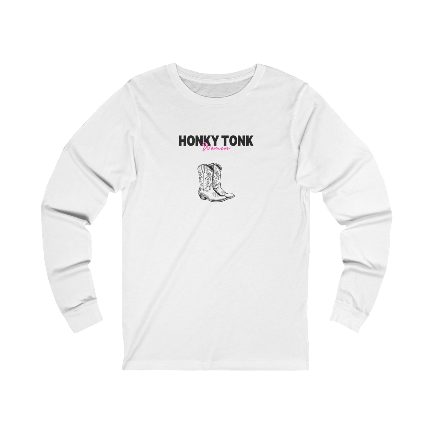 Honky Tonk Woman Unisex Jersey Long Sleeve Tee