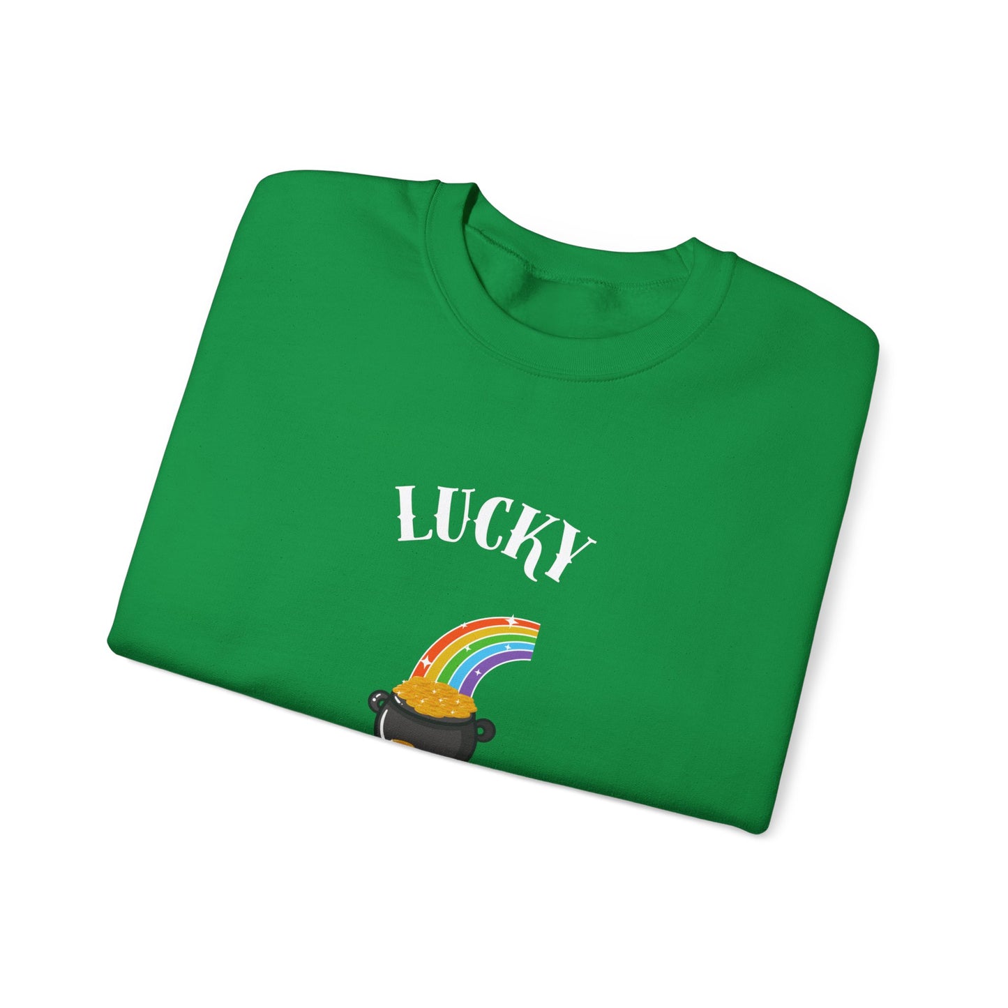 Lucky Pot o Gold St Patrick’s Unisex Heavy Blend™ Crewneck Sweatshirt