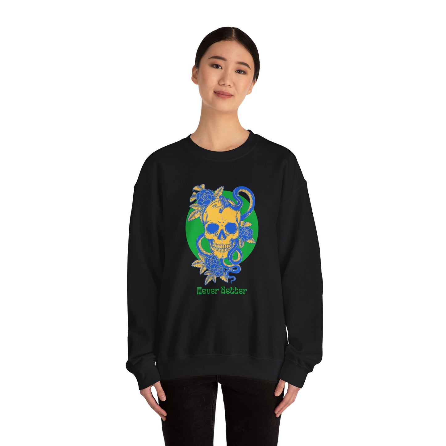 Never Better Unisex Heavy Blend™ Crewneck Sweatshirt