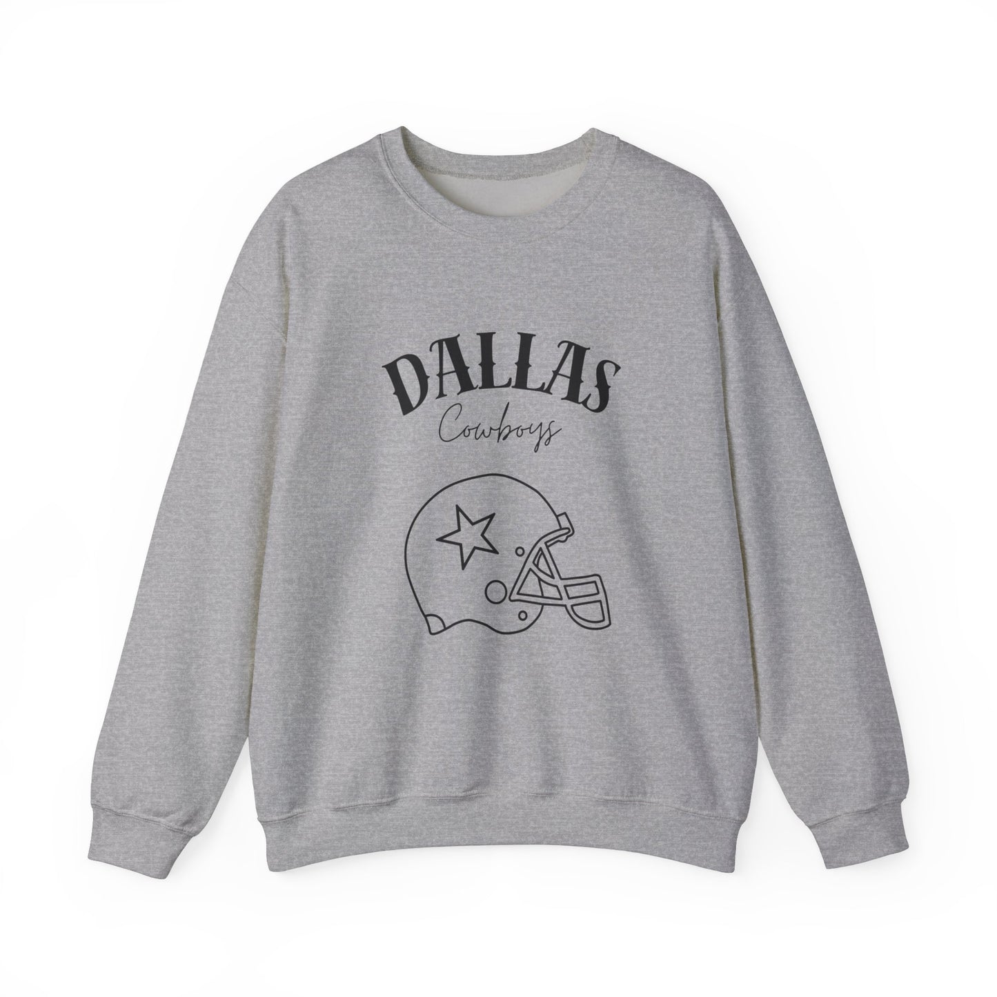 Dallas Helmet Unisex Heavy Blend™ Crewneck Sweatshirt