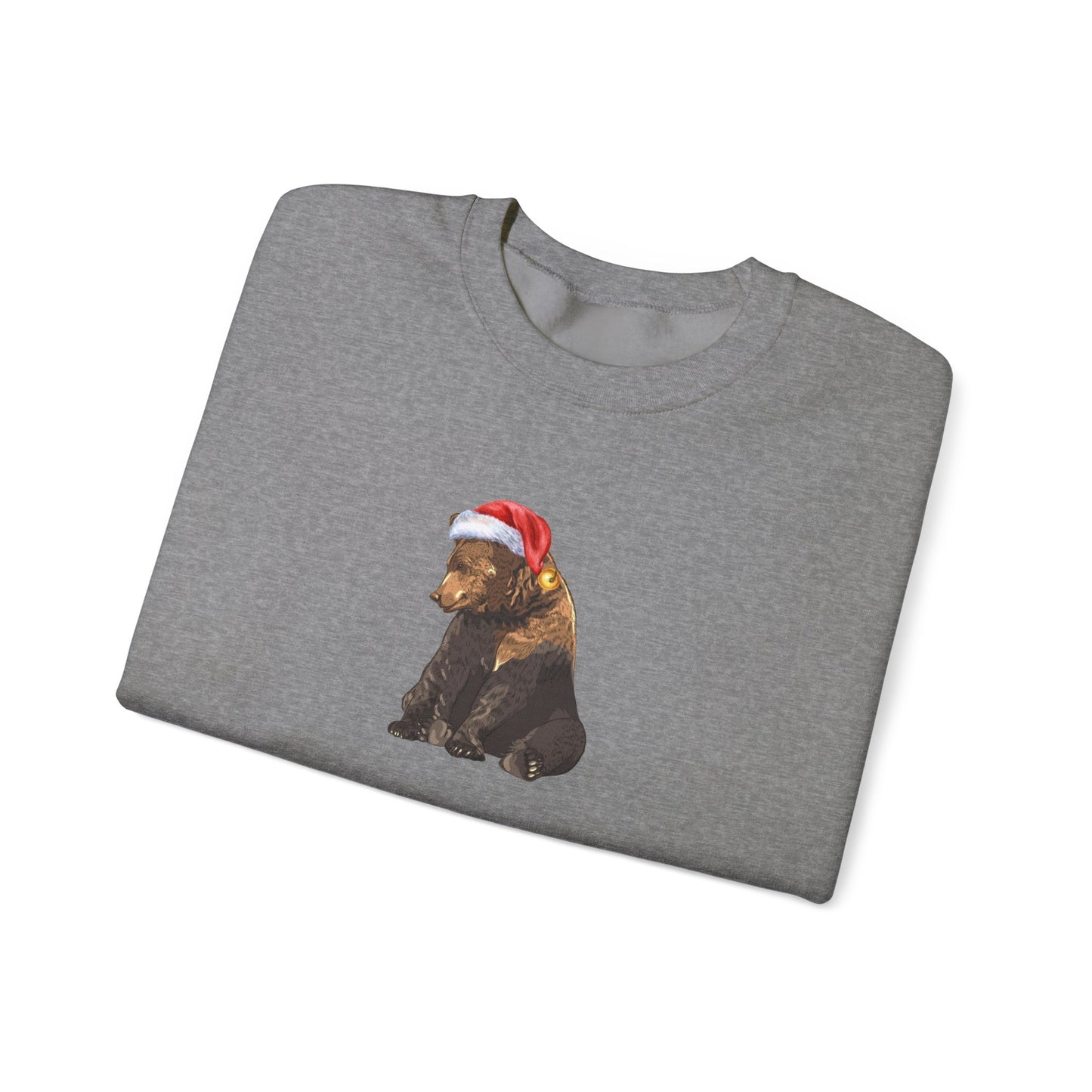 She Chose the Bear Santa Unisex Heavy Blend™ Crewneck Sweatshirt