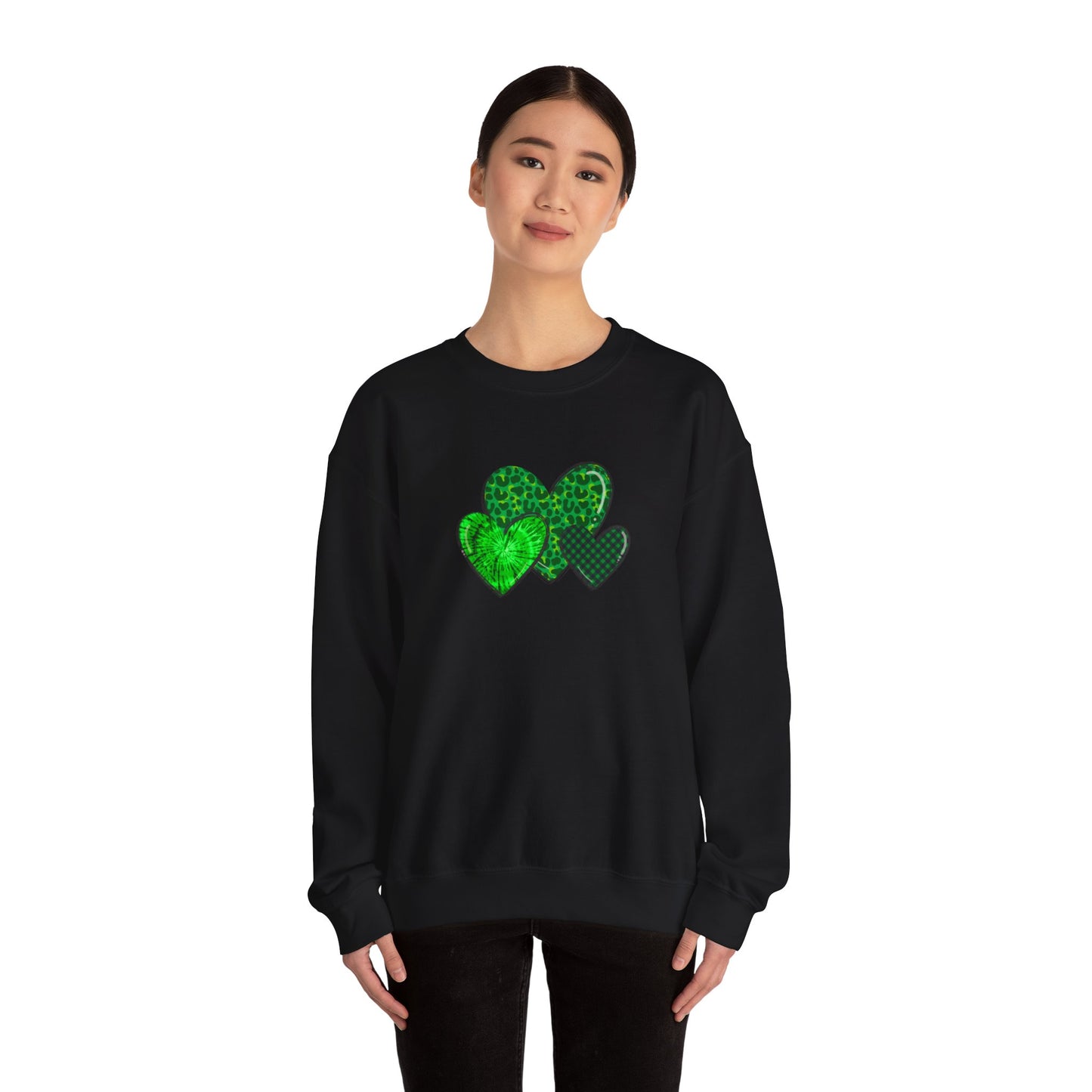 Irish Love St Patrick’s Unisex Heavy Blend™ Crewneck Sweatshirt