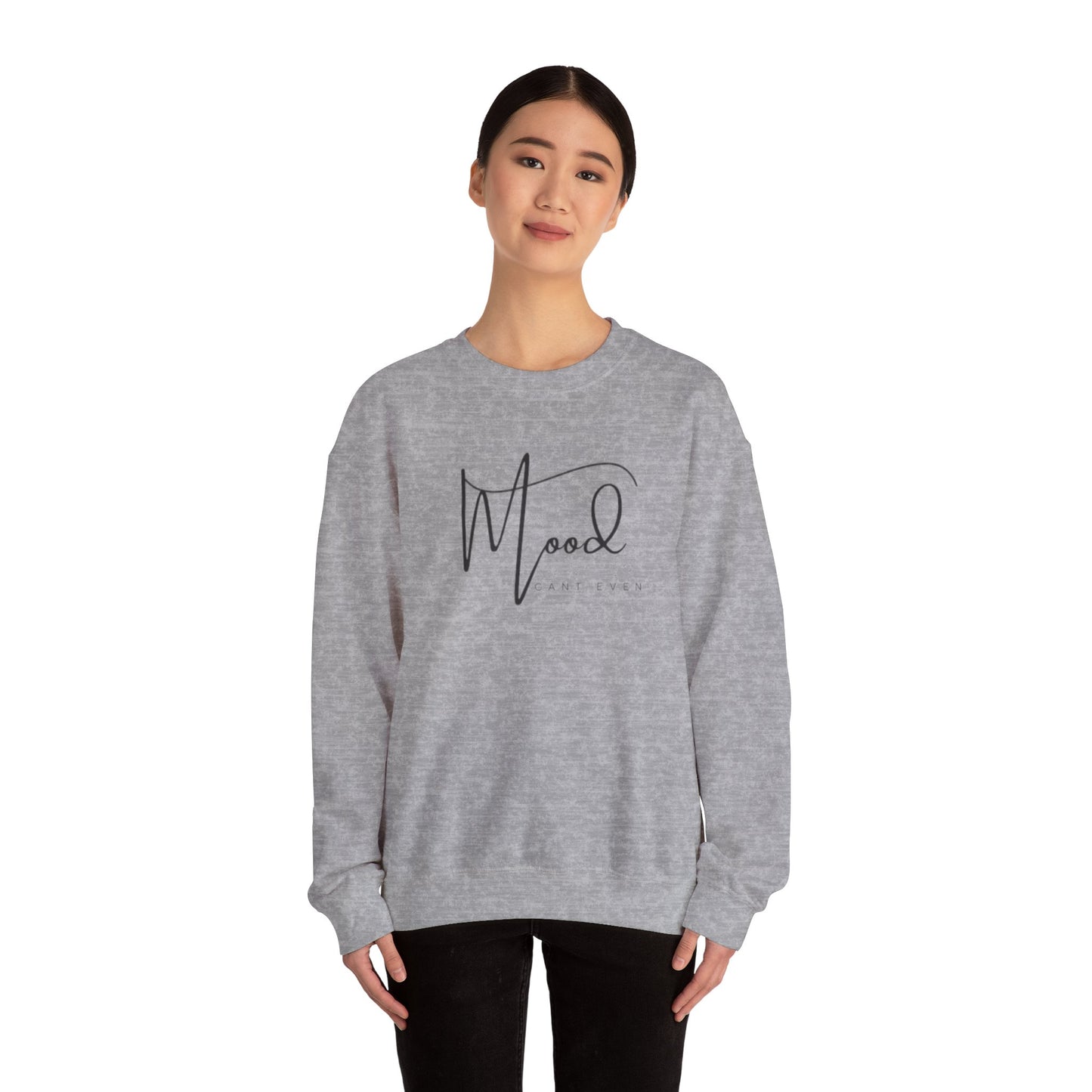 Mood Can’t Even Mental Health Unisex Heavy Blend™ Crewneck Sweatshirt