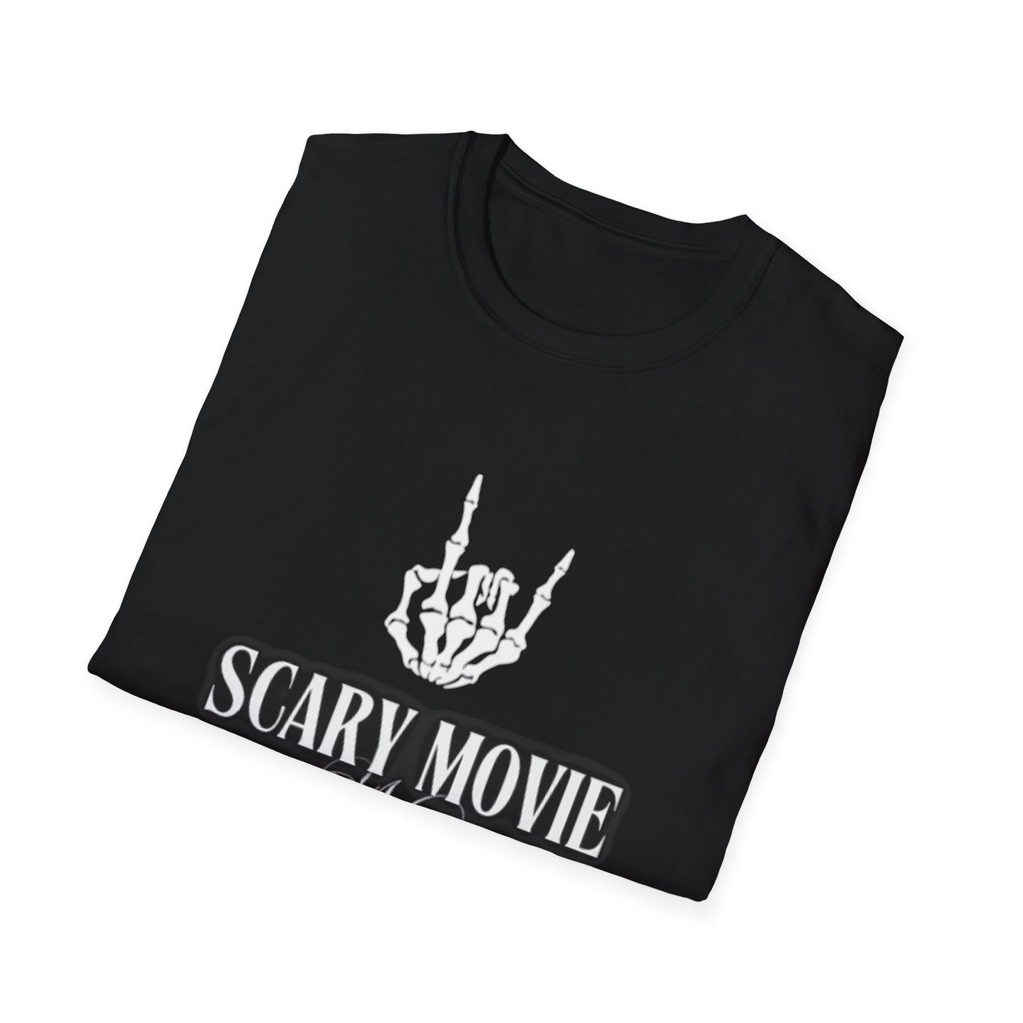 Scary Movie Night Unisex Softstyle T-Shirt