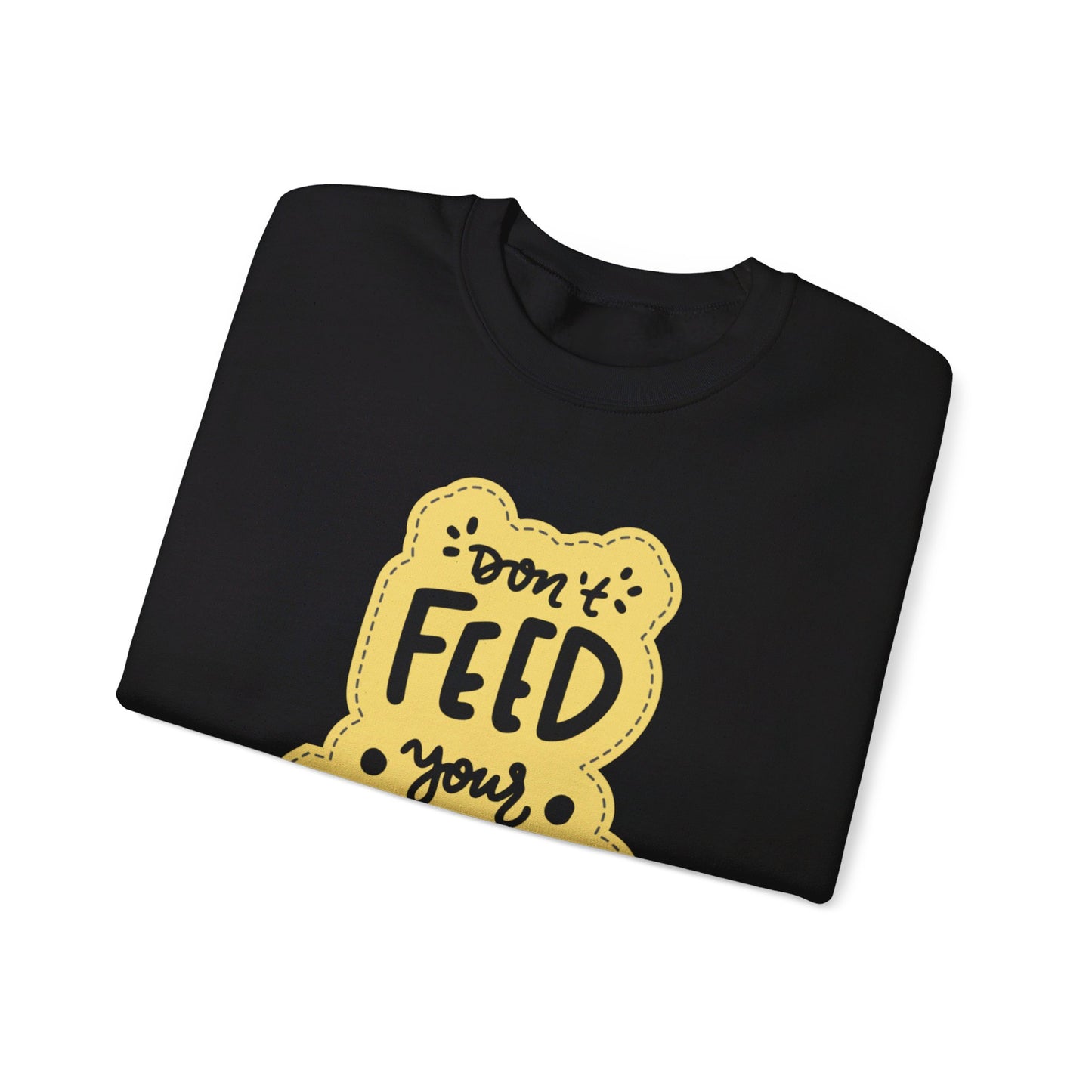 Don’t Feed Fears Unisex Heavy Blend™ Crewneck Sweatshirt