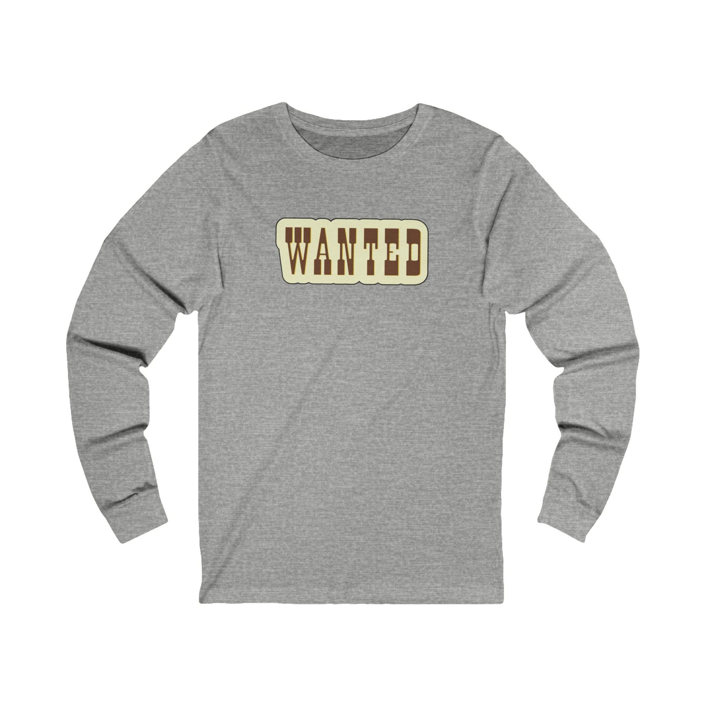 Wanted Unisex Jersey Long Sleeve Tee