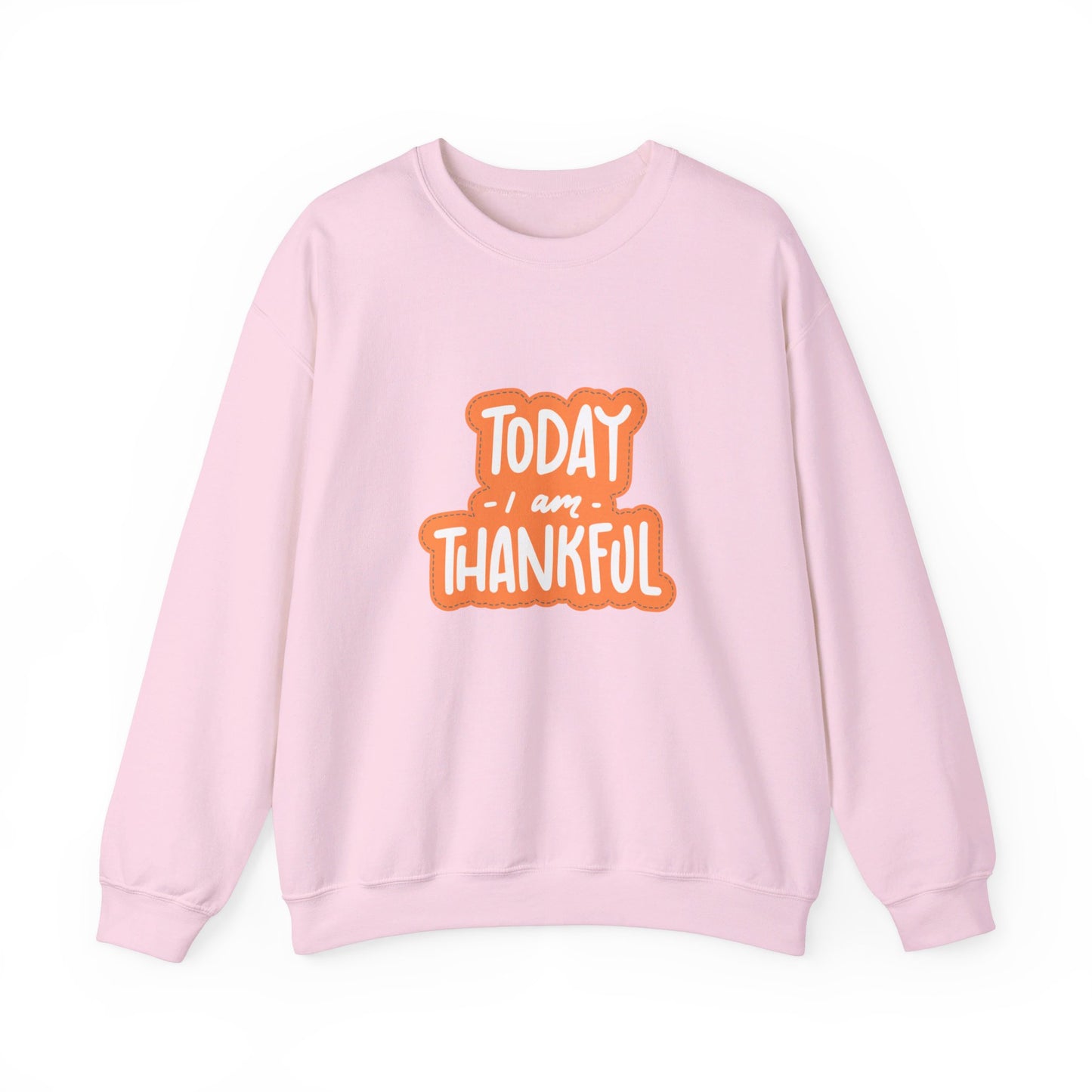 Today Thankful Unisex Heavy Blend™ Crewneck Sweatshirt