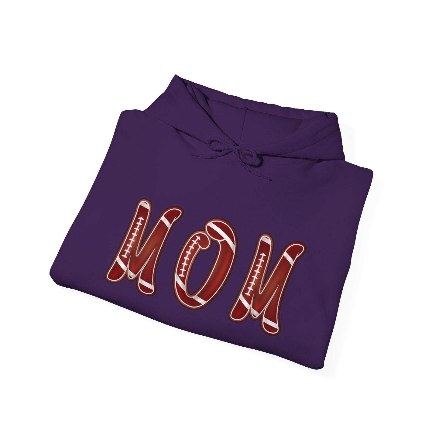 Mom Football Unisex Heavy Blend™ Hooded Sweatshirt