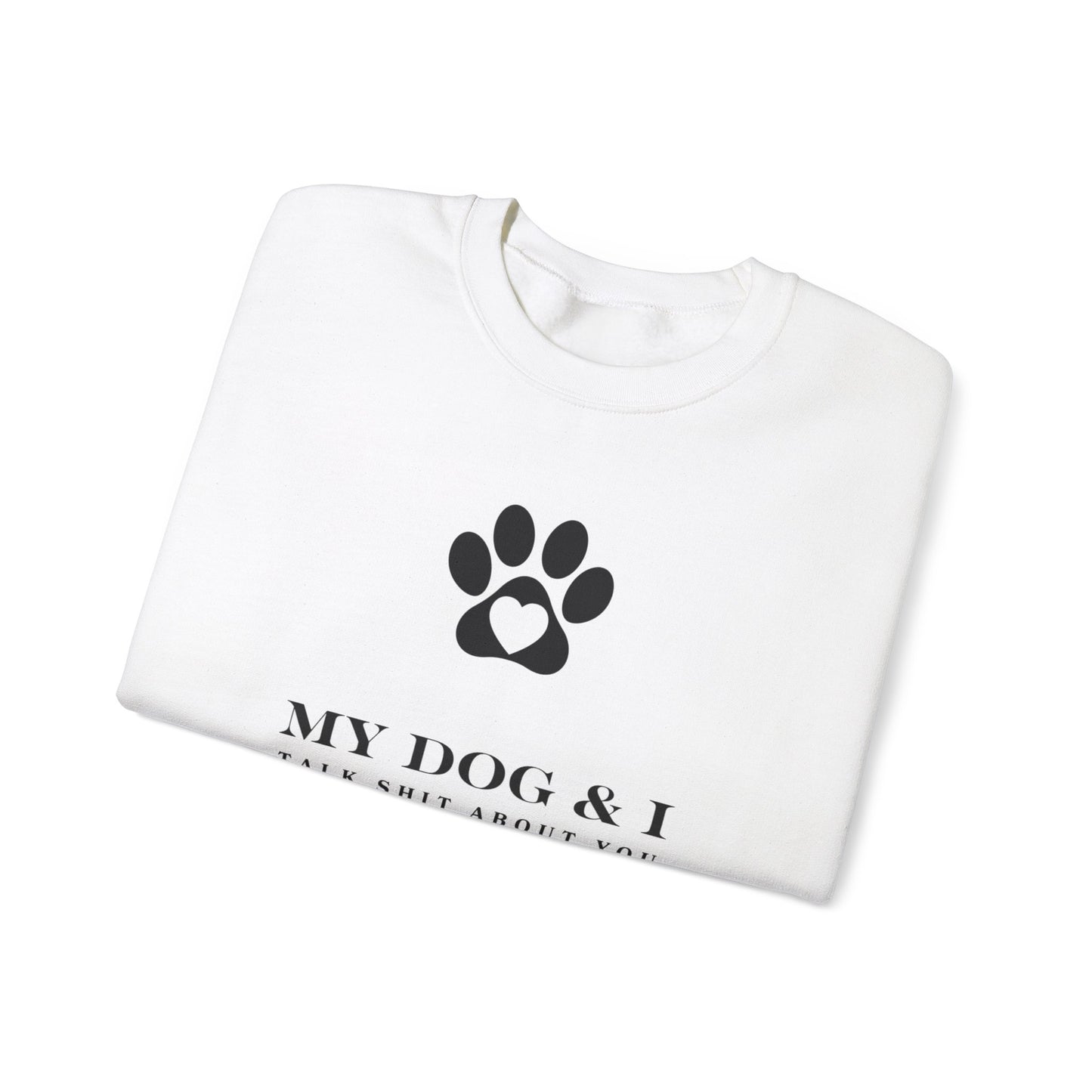 Dog & I Unisex Heavy Blend™ Crewneck Sweatshirt