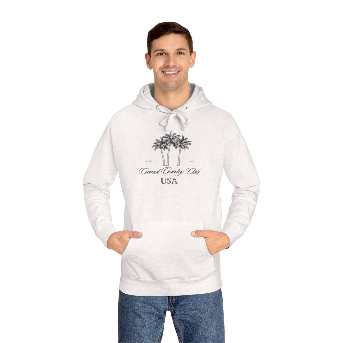 Coconut Country Club Unisex Fleece Hoodie