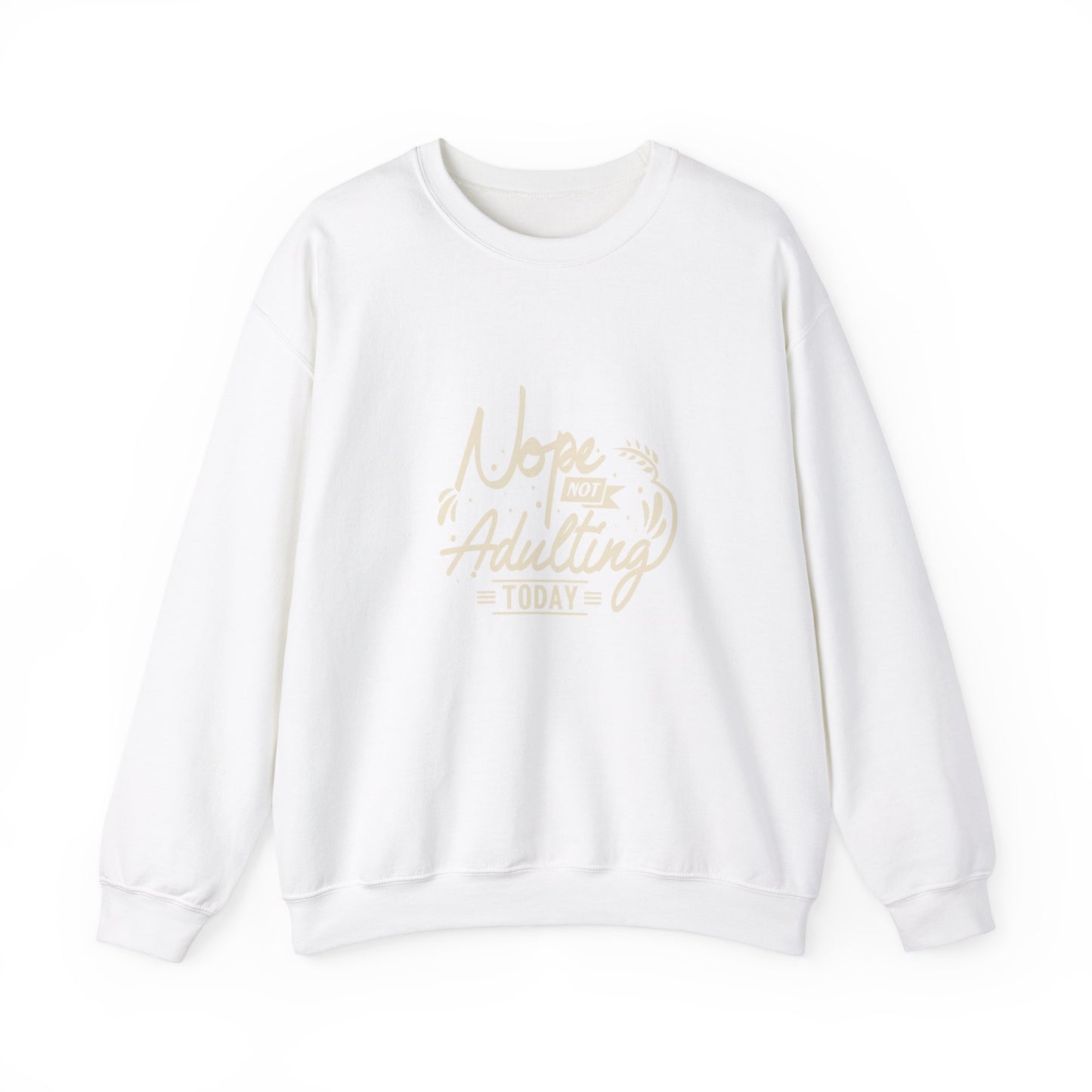 Not Adulting Unisex Heavy Blend™ Crewneck Sweatshirt