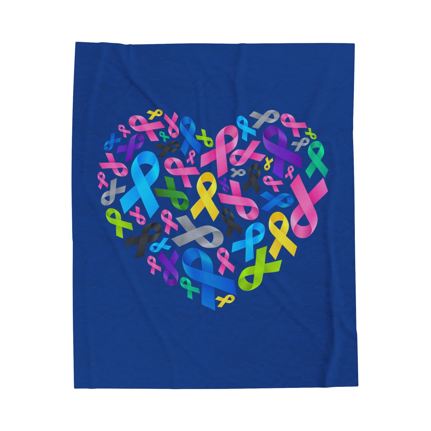 Awareness Velveteen Plush Blanket